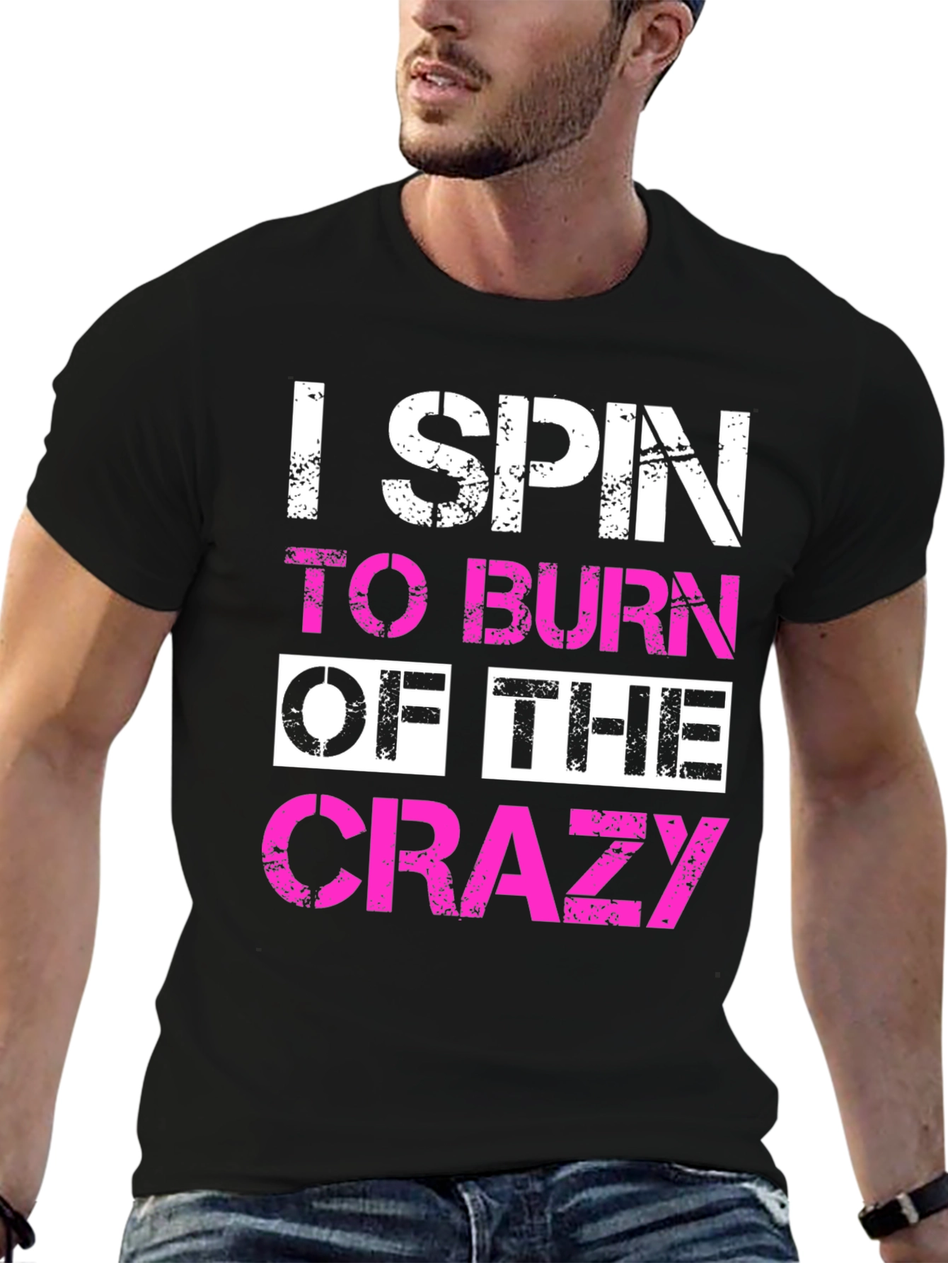 I Spin to Burn Off The Crazy T-Shirt