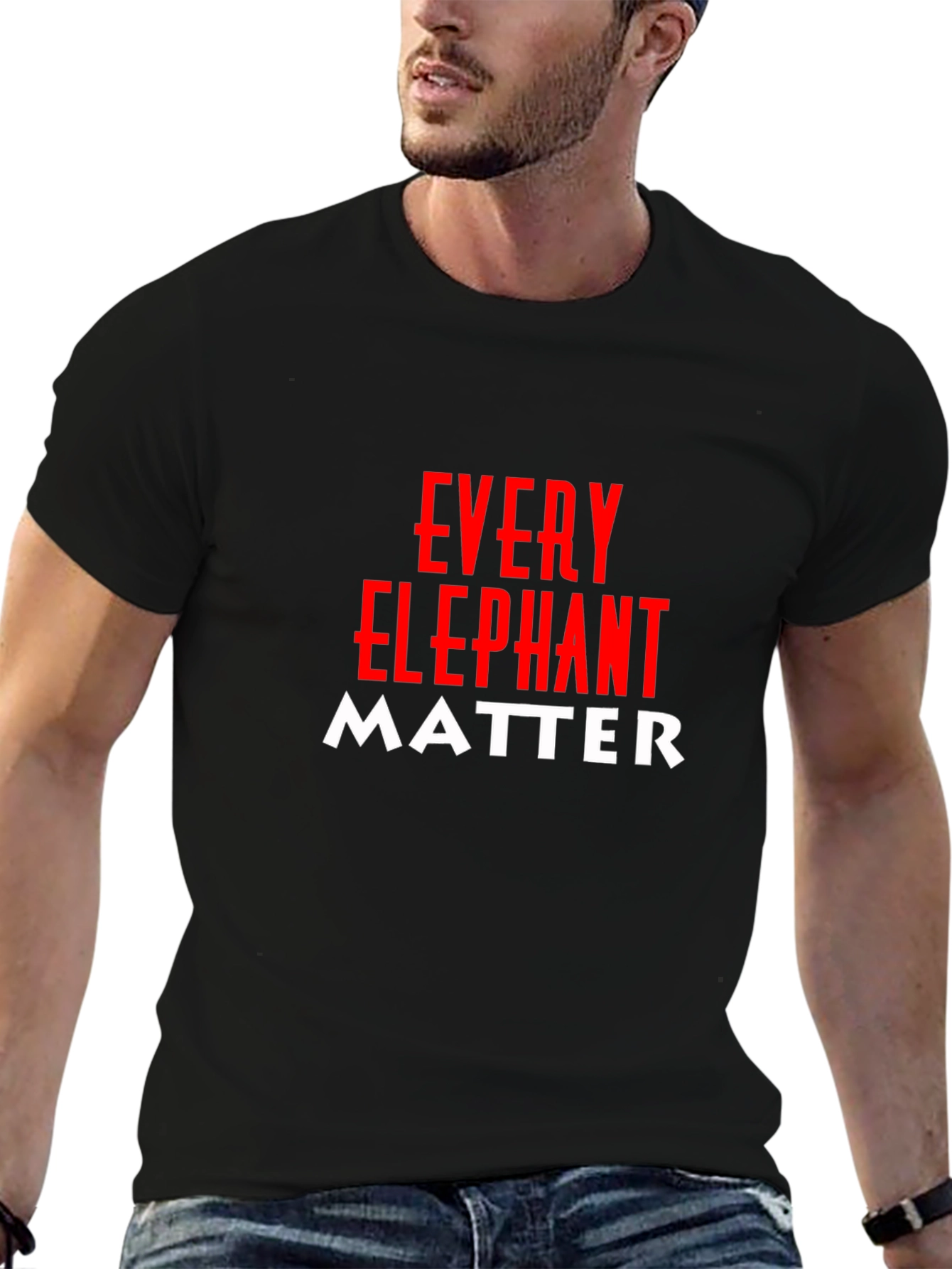 Every Elephant Matter Graphic T-Shirt