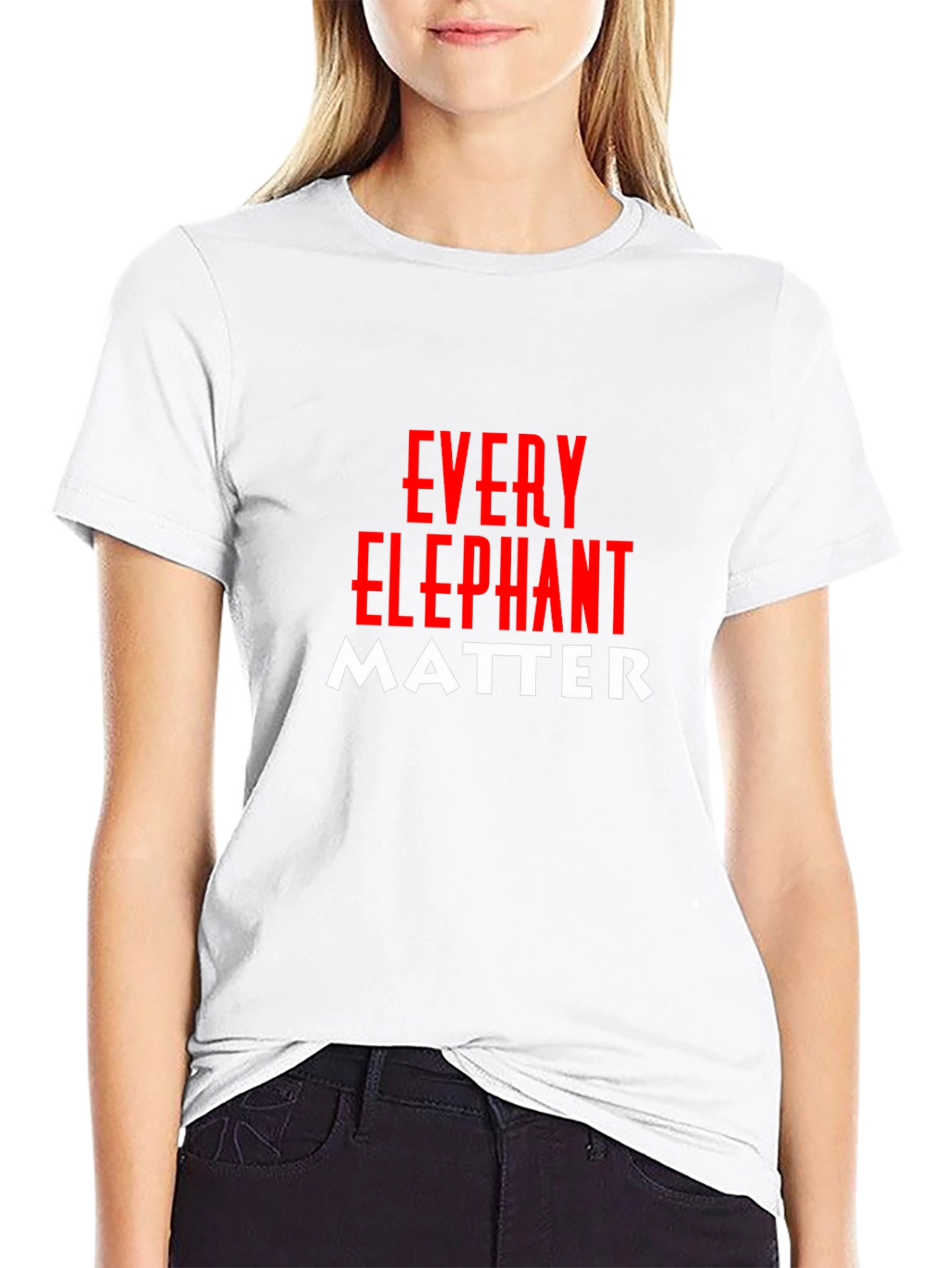 Every Elephant Matter Graphic T-Shirt
