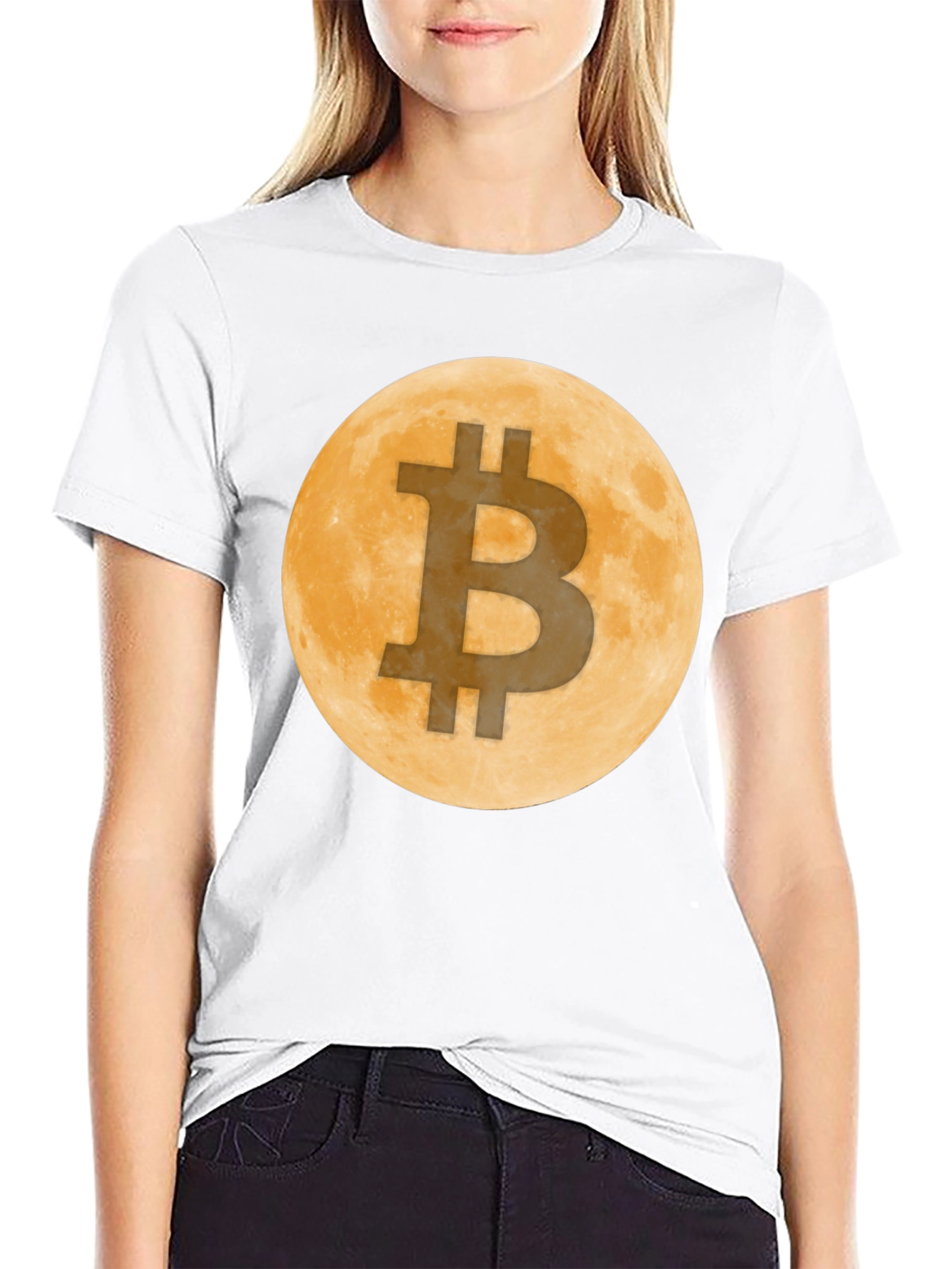 Bitcoin Moon T-Shirt - Crypto HODL Tee