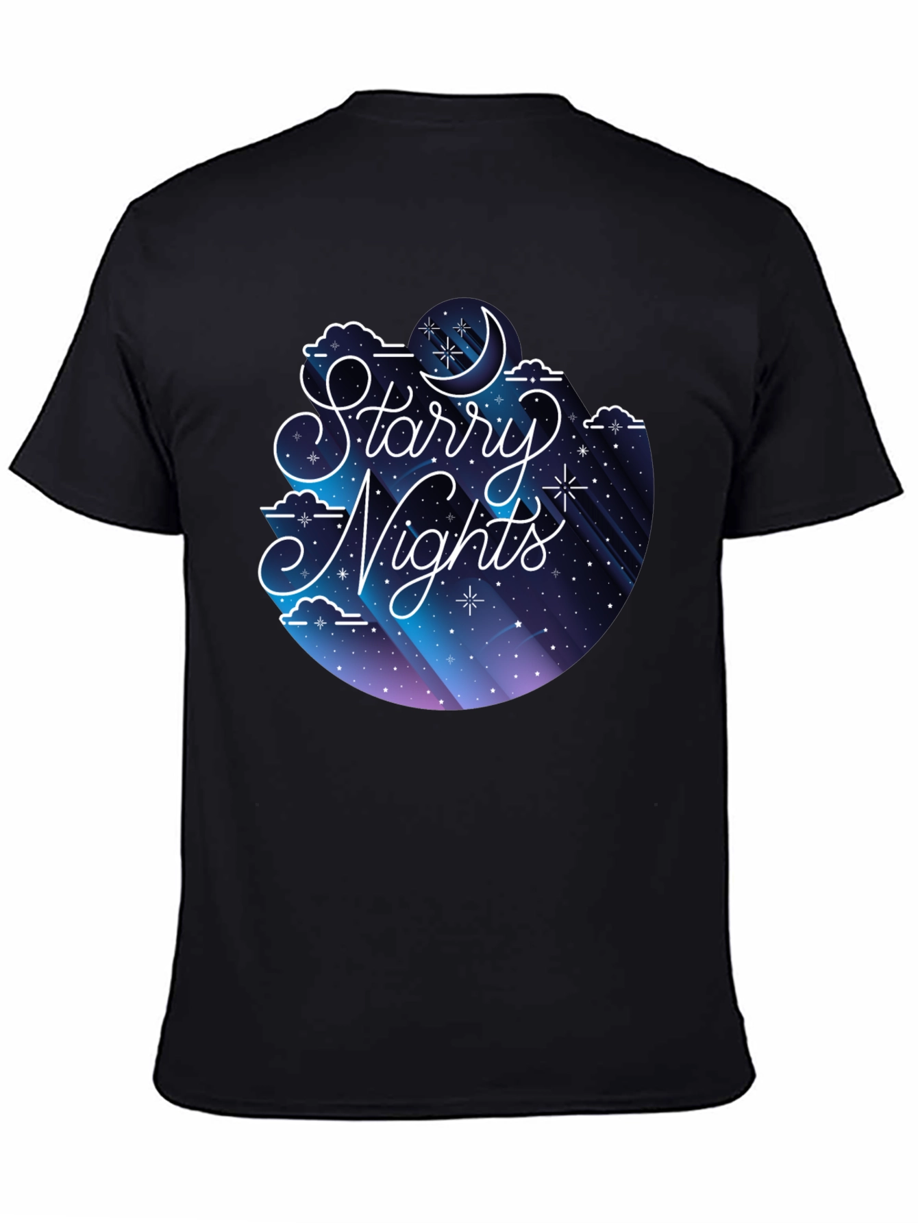 Starry Nights Graphic Tee - Soft Cotton Blend