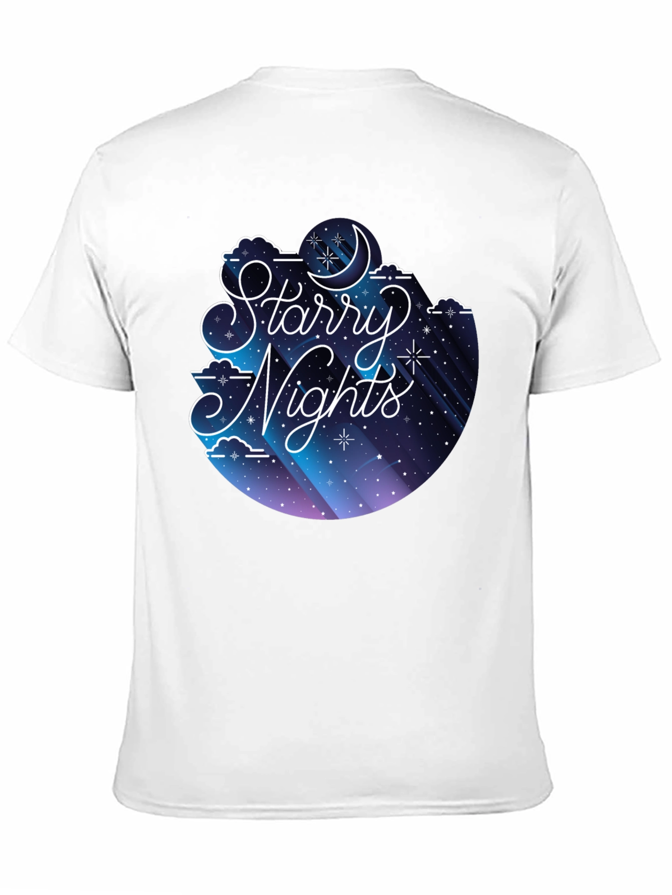 Starry Nights Graphic Tee - Soft Cotton Blend