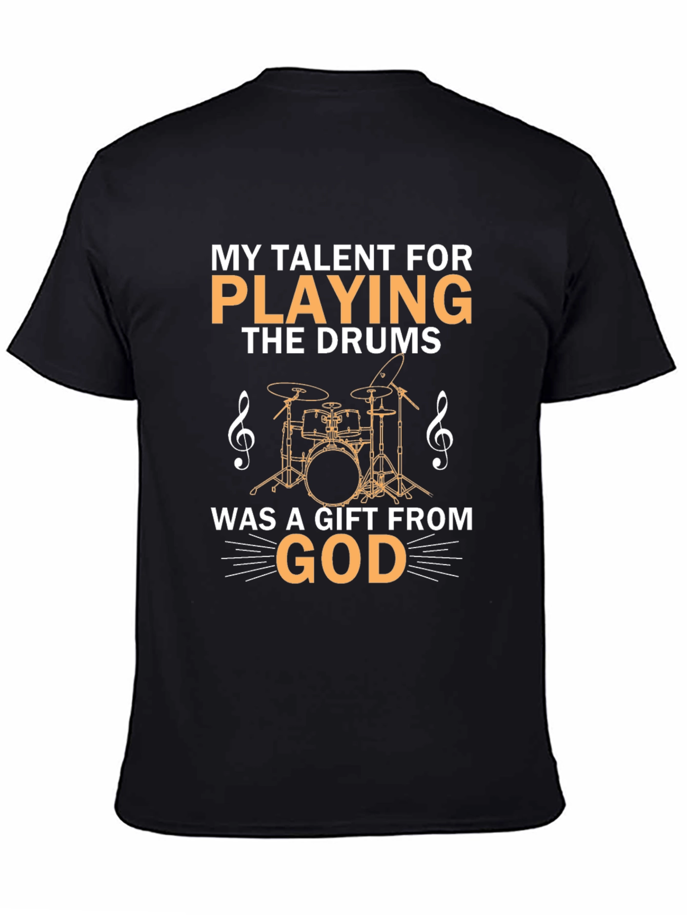 Drummers Gift T-Shirt - Music Talent Tee