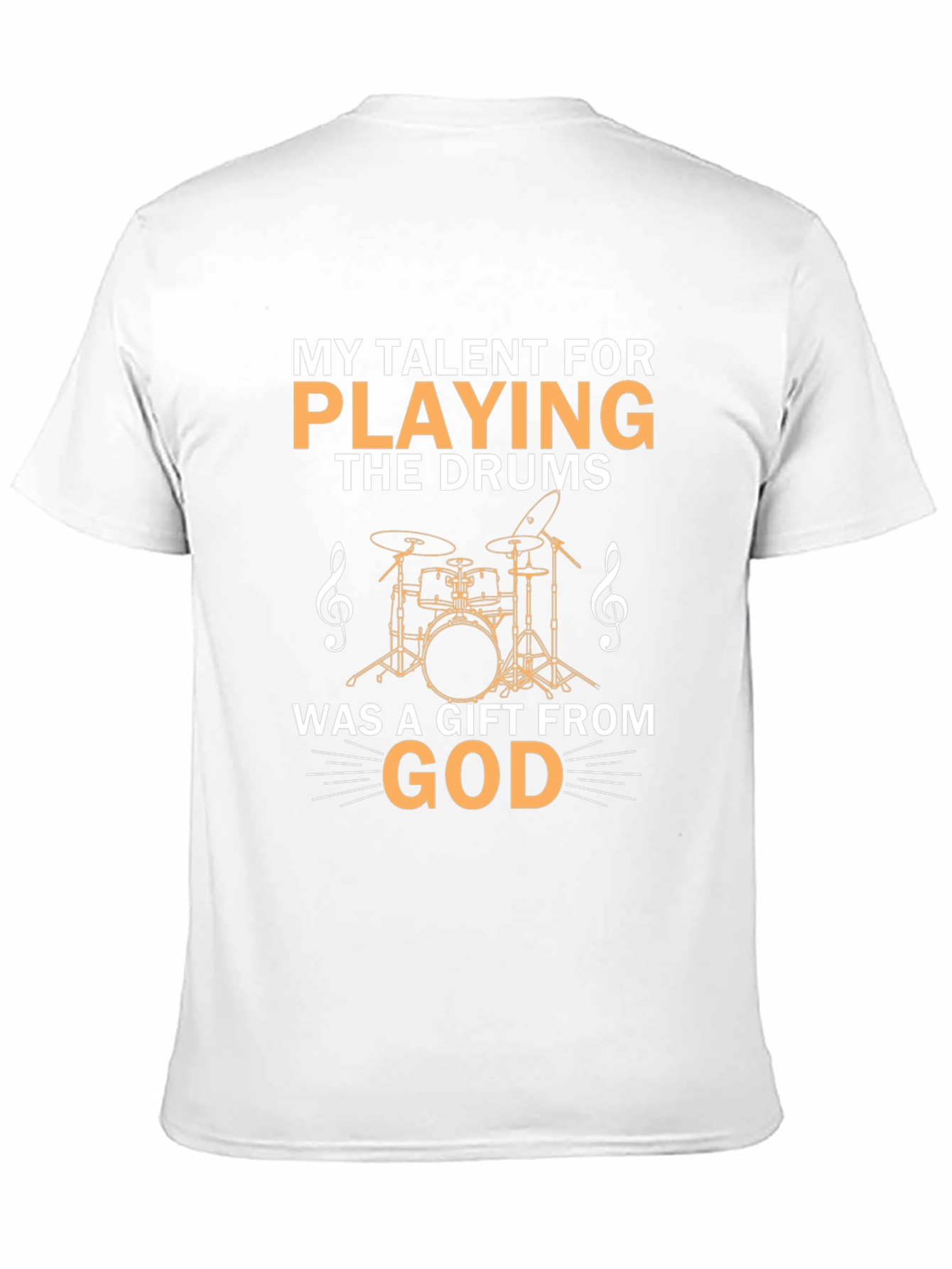 Drummers Gift T-Shirt - Music Talent Tee