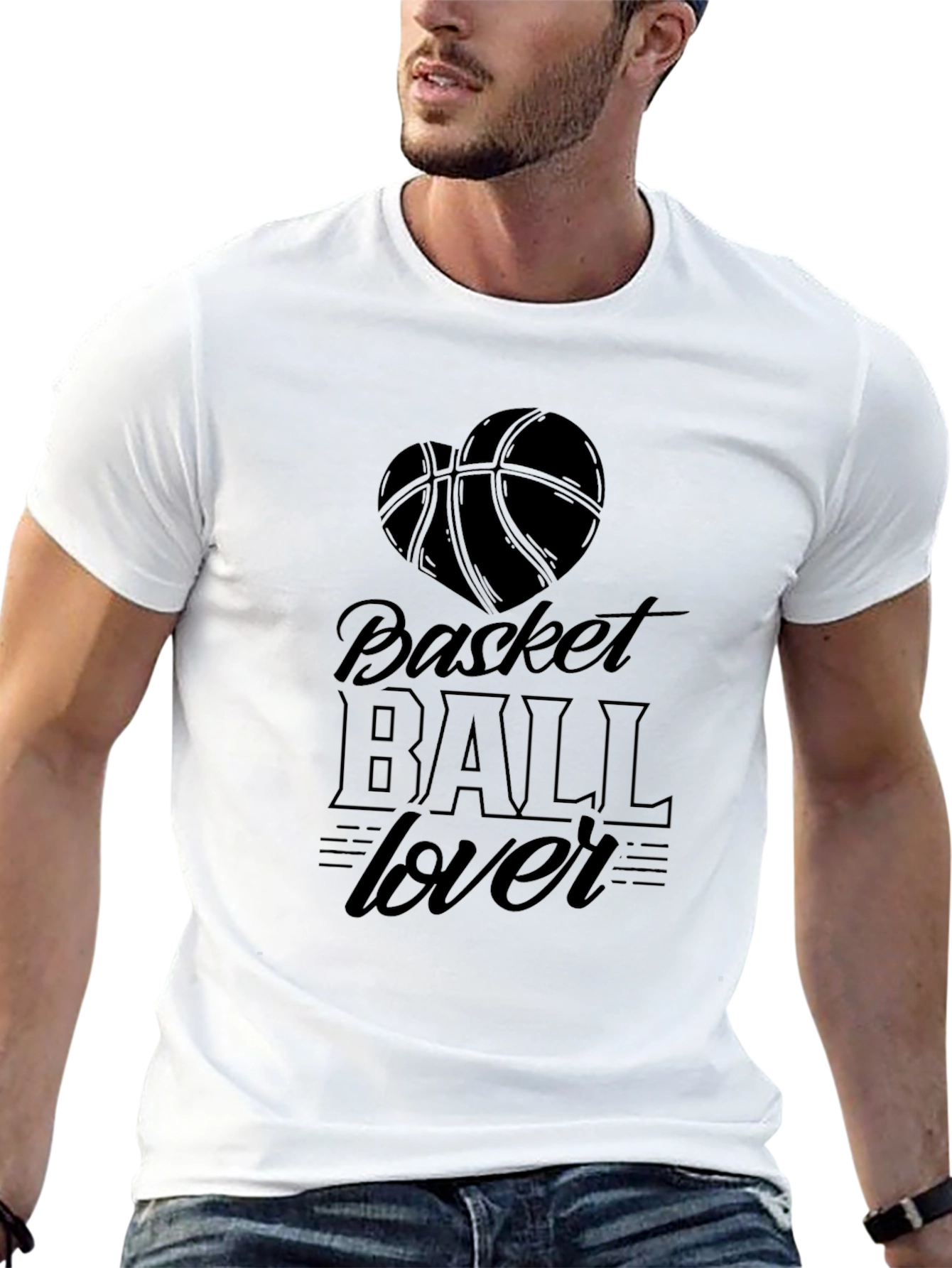 Basketball Lover Graphic Tee - Stylish & Comfortable