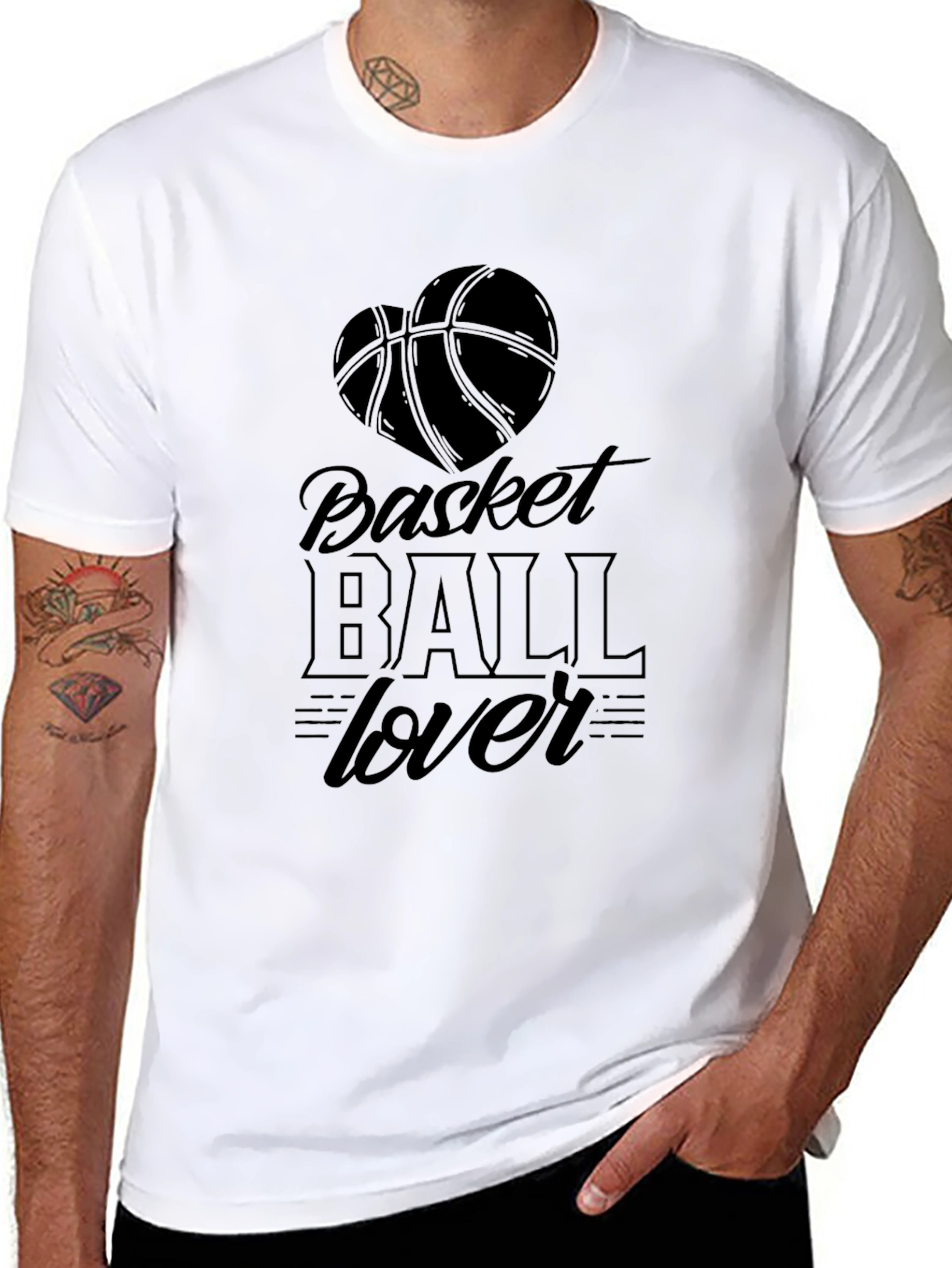 Basketball Lover Graphic Tee - Stylish & Comfortable