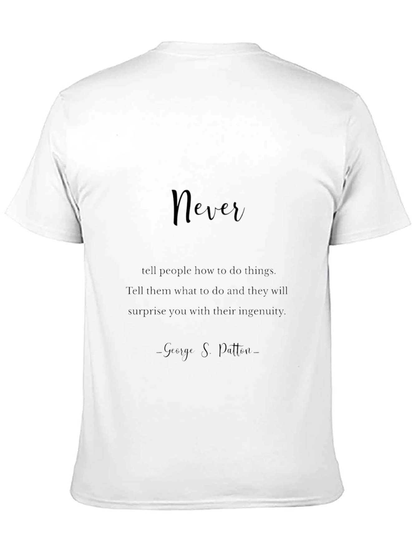 Inspirational Quote Graphic T-Shirt