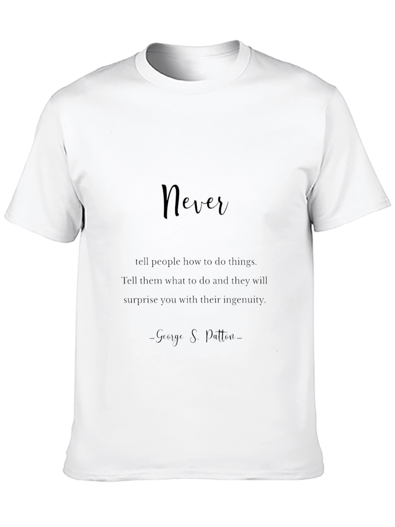 Inspirational Quote Graphic T-Shirt