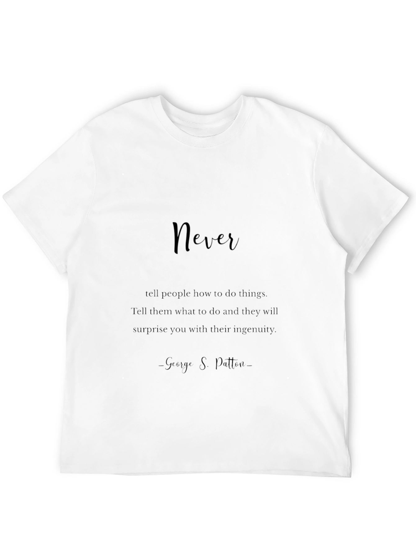 Inspirational Quote Graphic T-Shirt