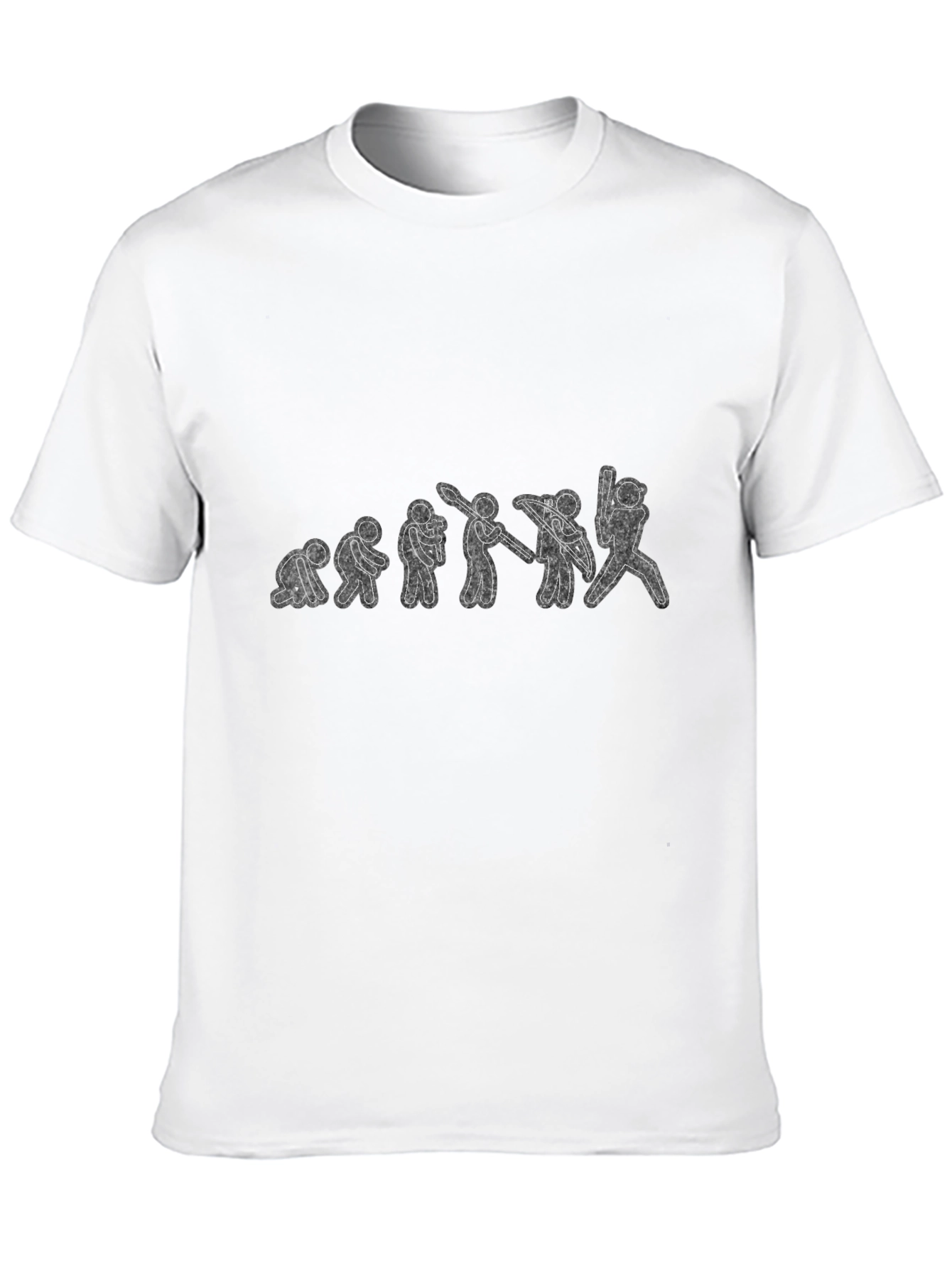 Evolution of Baseball T-Shirt