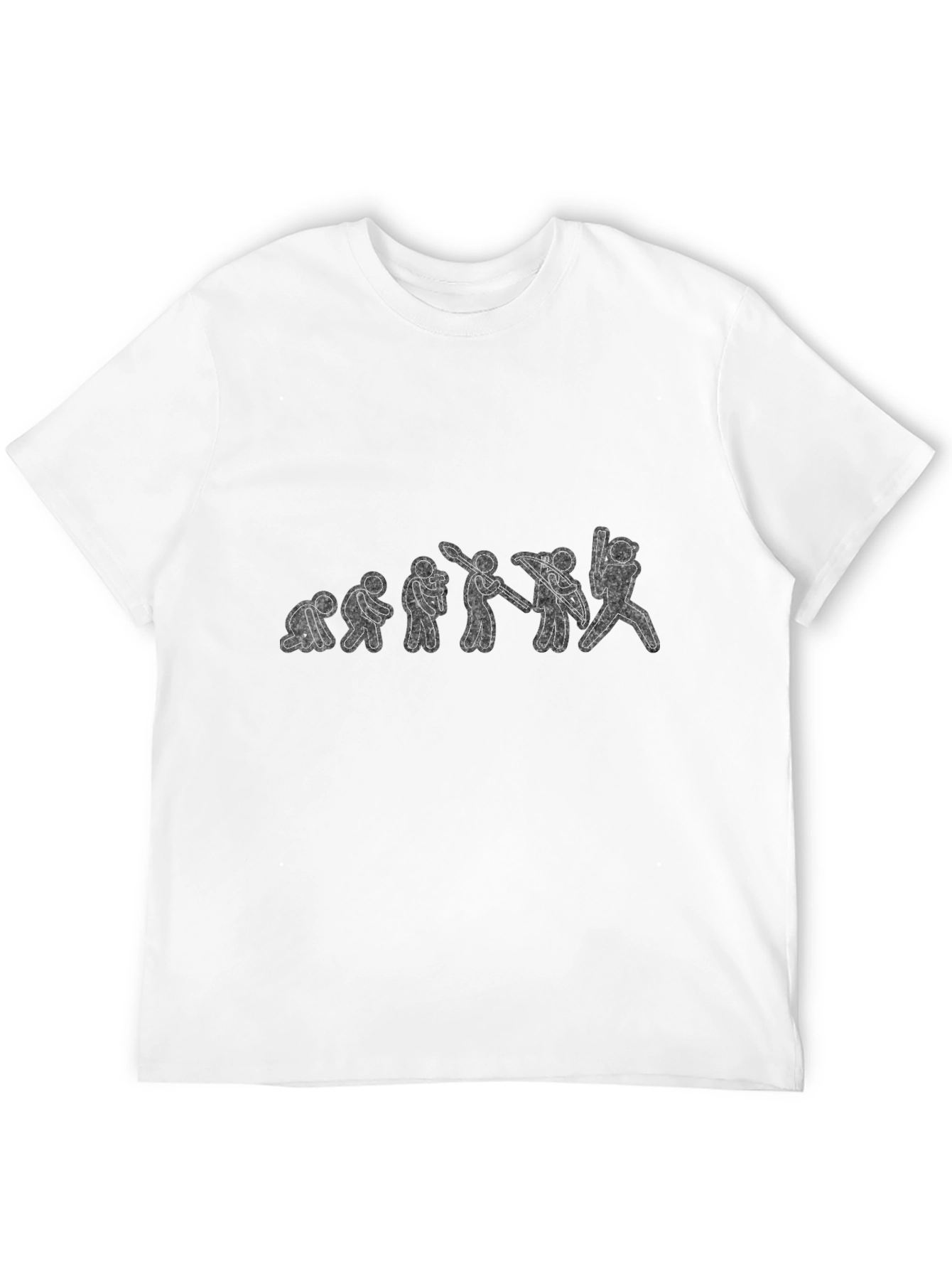 Evolution of Baseball T-Shirt