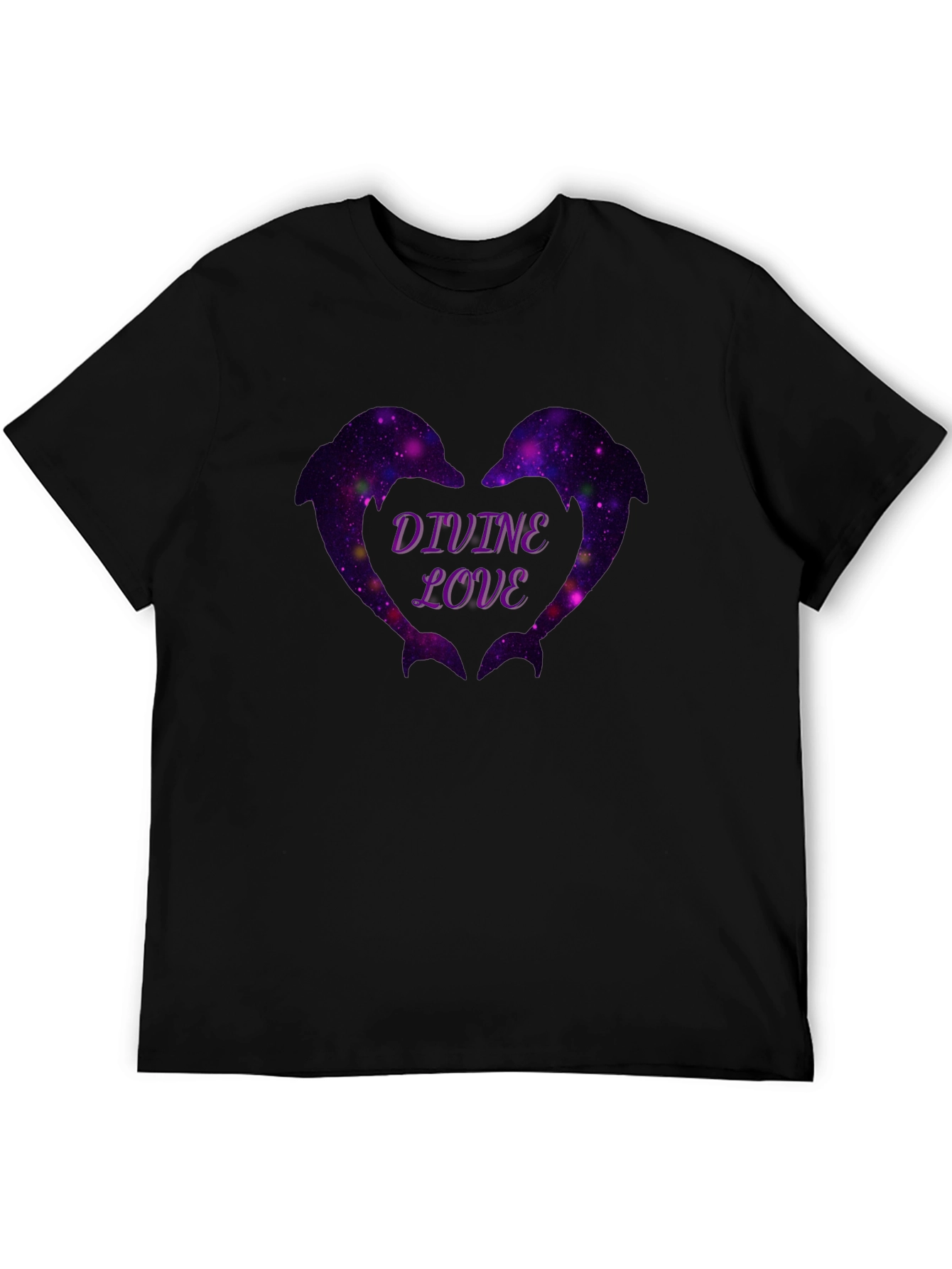 Divine Love Dolphin Heart T-Shirt