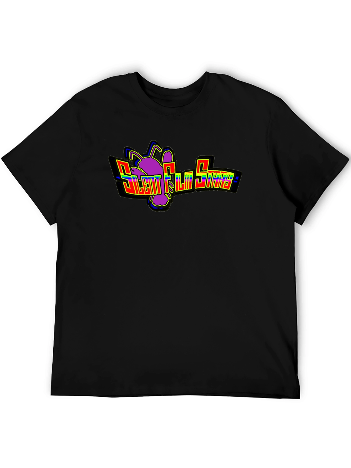 Silent Film Stars T-Shirt Black