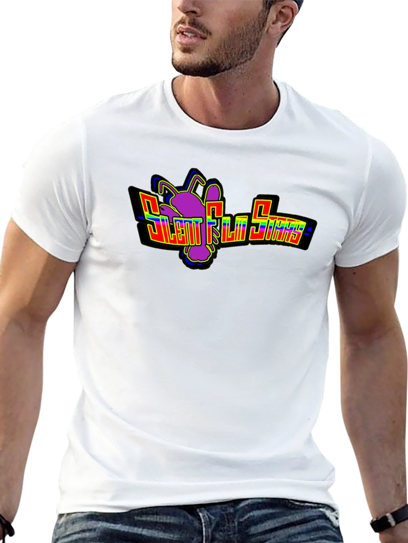 Silent Film Stars T-Shirt Black