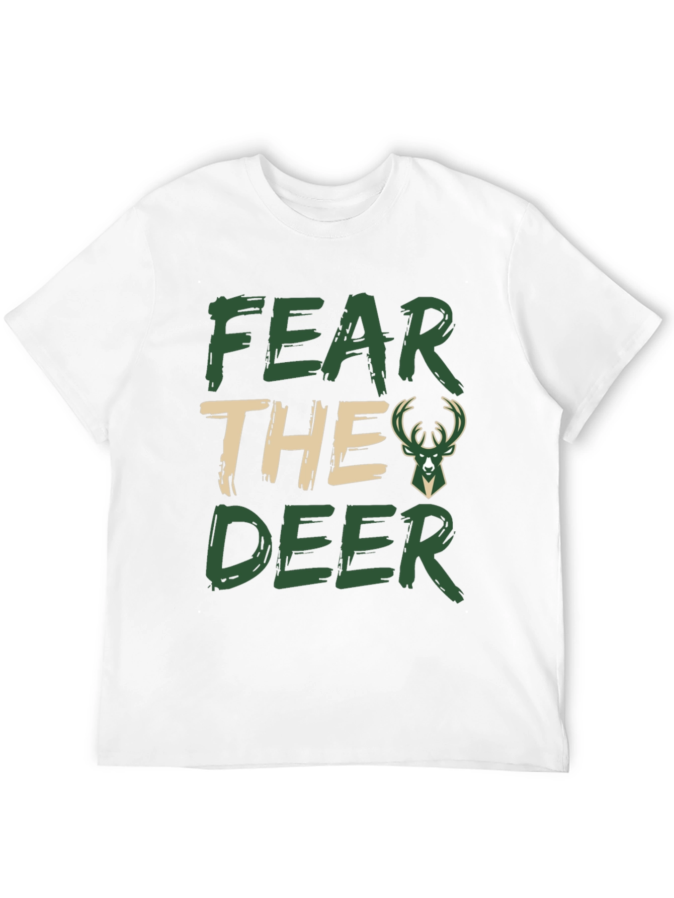 Fear The Deer Milwaukee Bucks T-Shirt