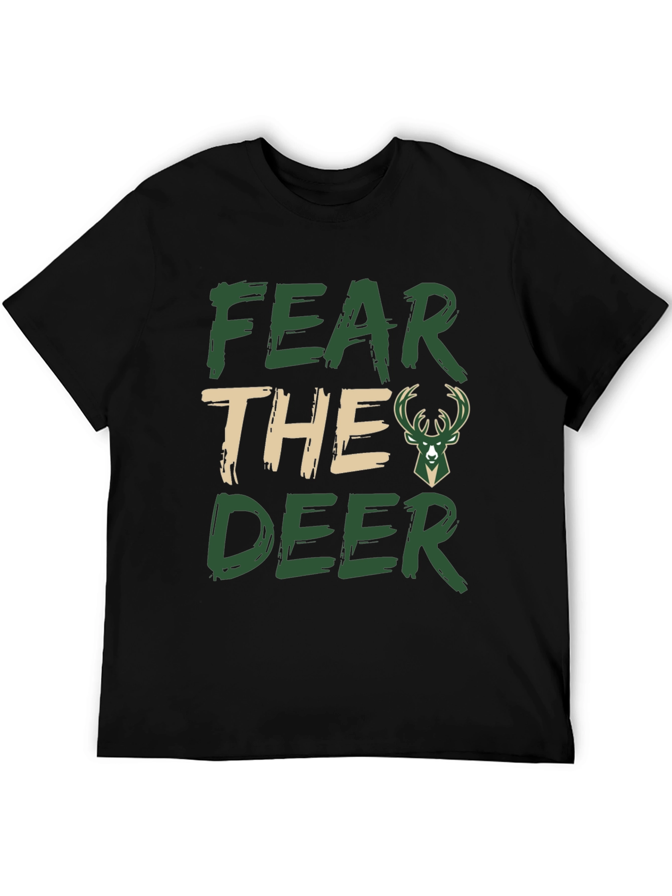 Fear The Deer Milwaukee Bucks T-Shirt
