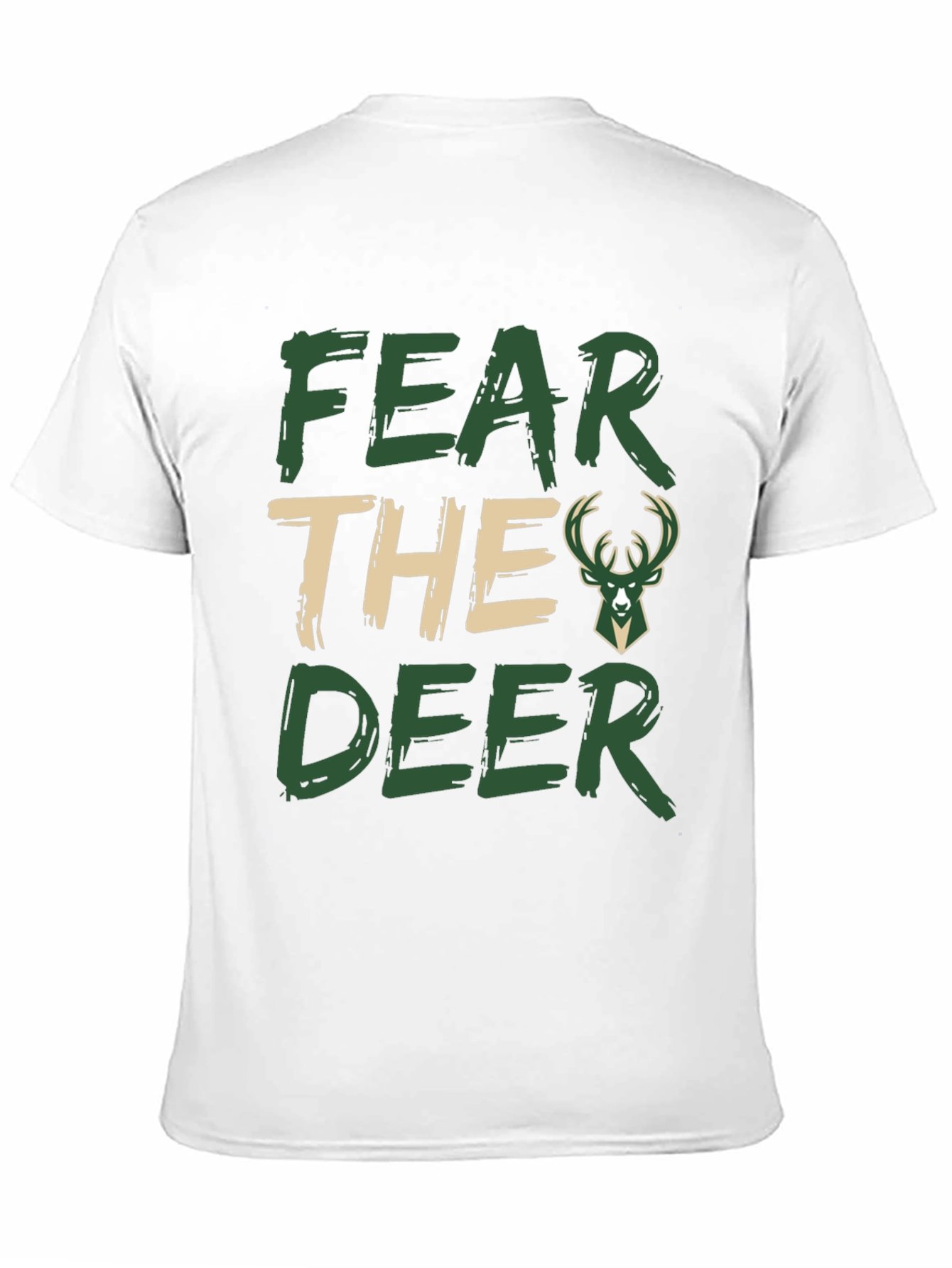 Fear The Deer Milwaukee Bucks T-Shirt