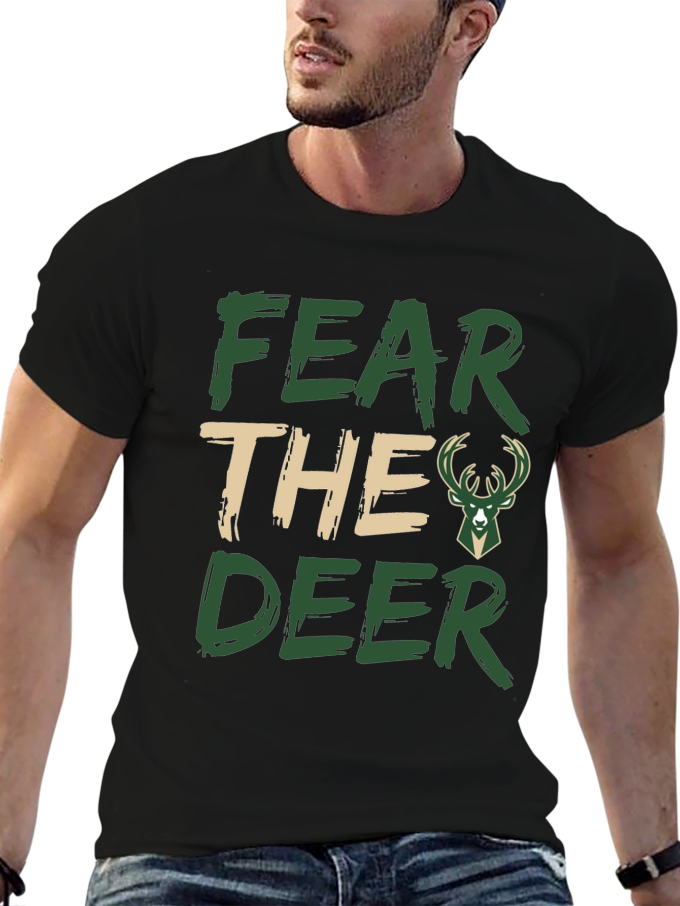 Fear The Deer Milwaukee Bucks T-Shirt