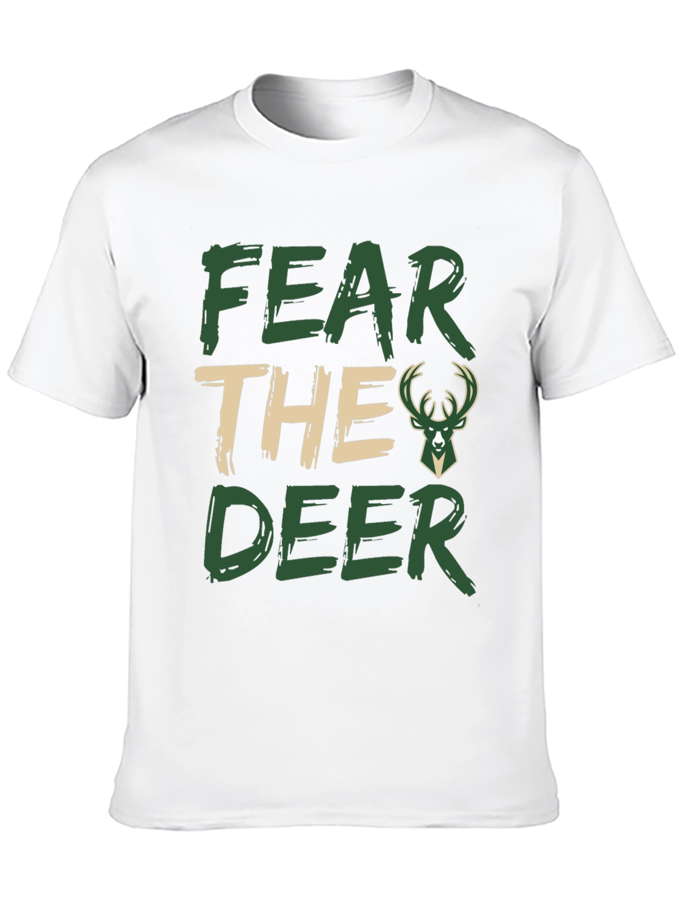 Fear The Deer Milwaukee Bucks T-Shirt