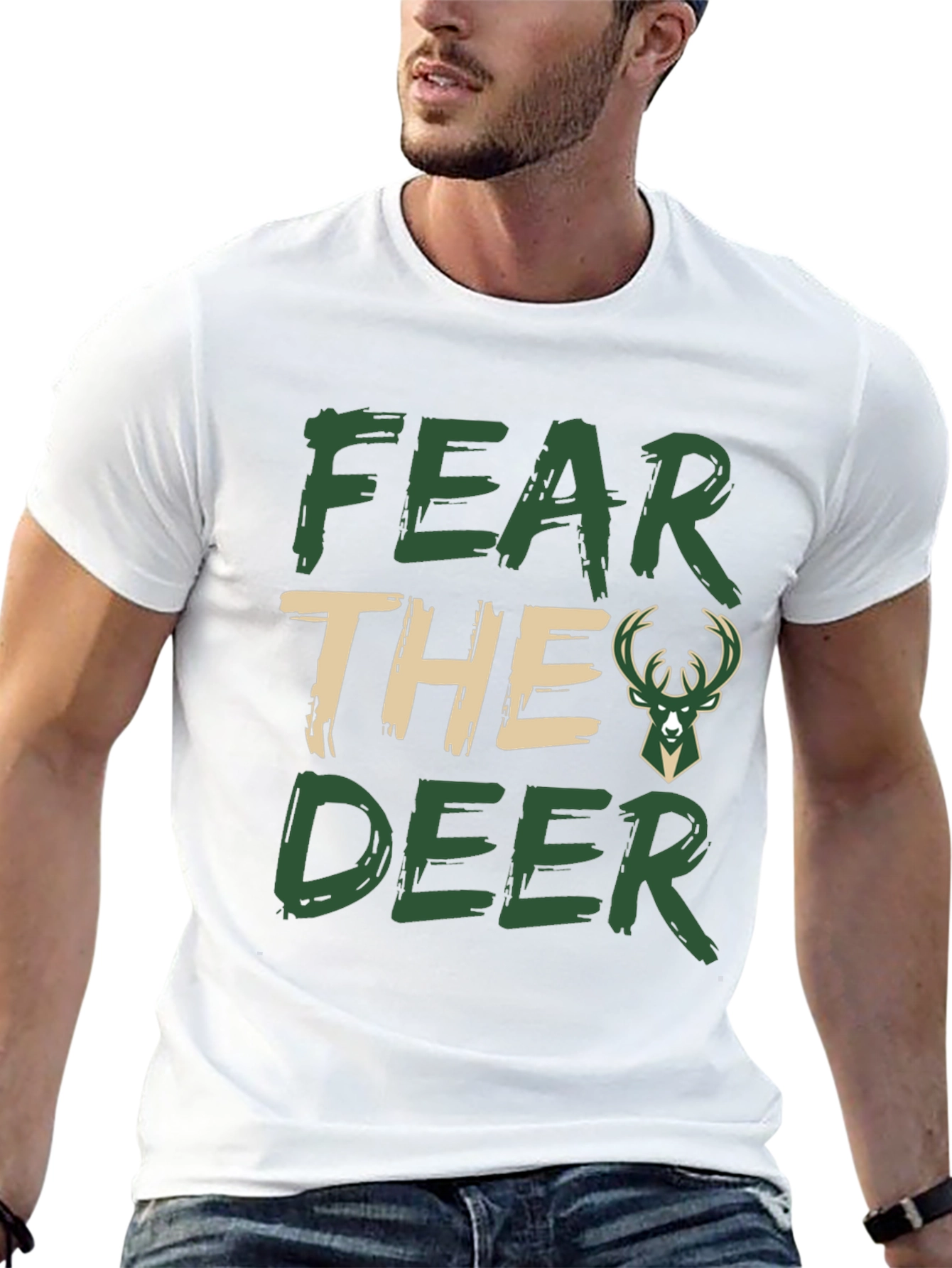 Fear The Deer Milwaukee Bucks T-Shirt