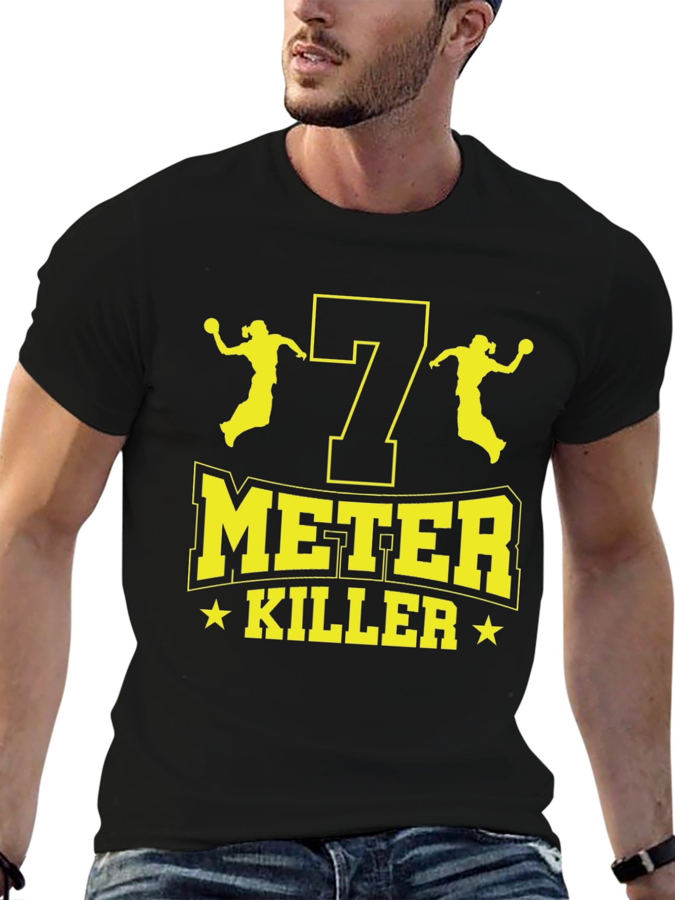 7 Meter Killer T-Shirt - Handball Player Design