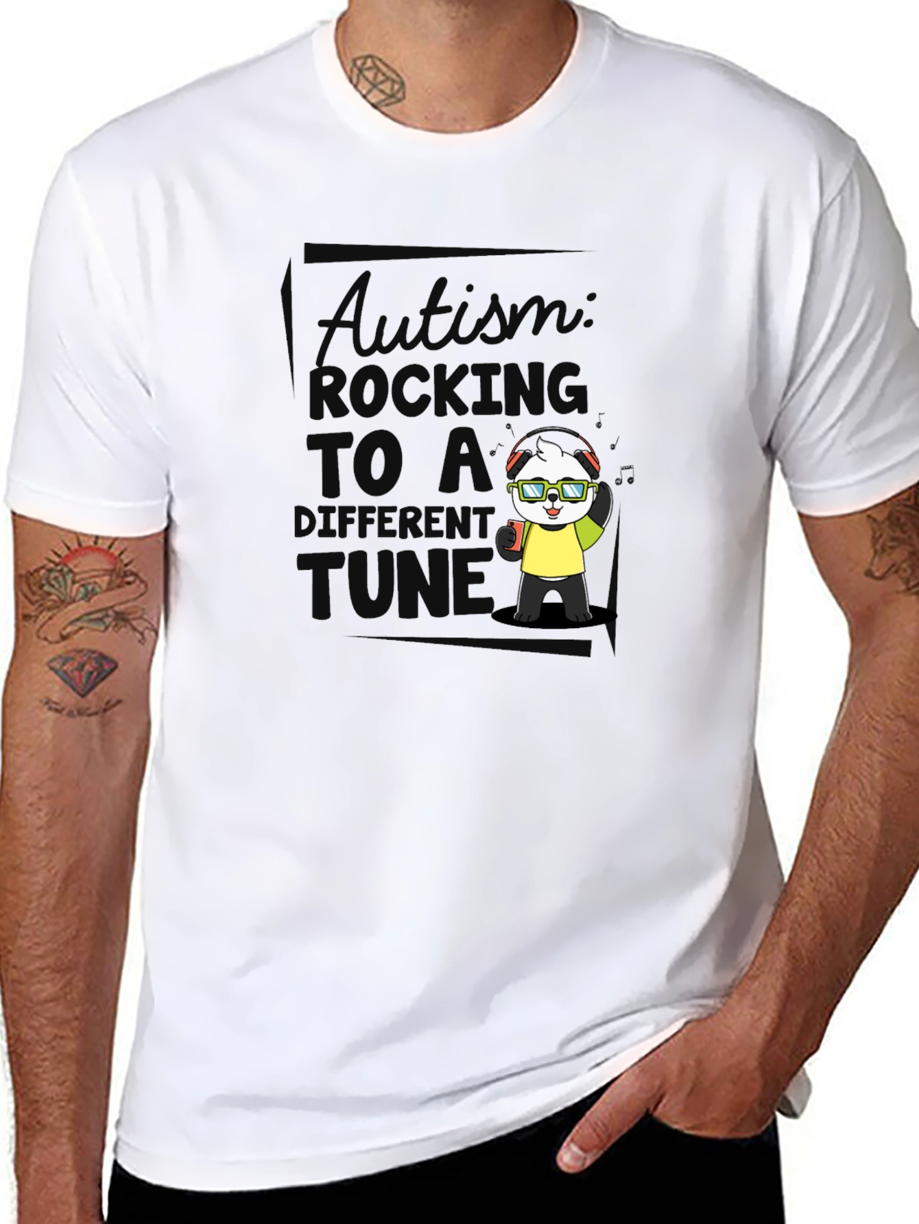 Autism Rocking To A Different Tune T-Shirt