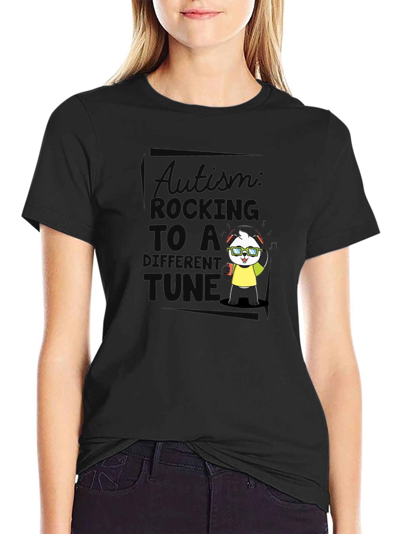 Autism Rocking To A Different Tune T-Shirt