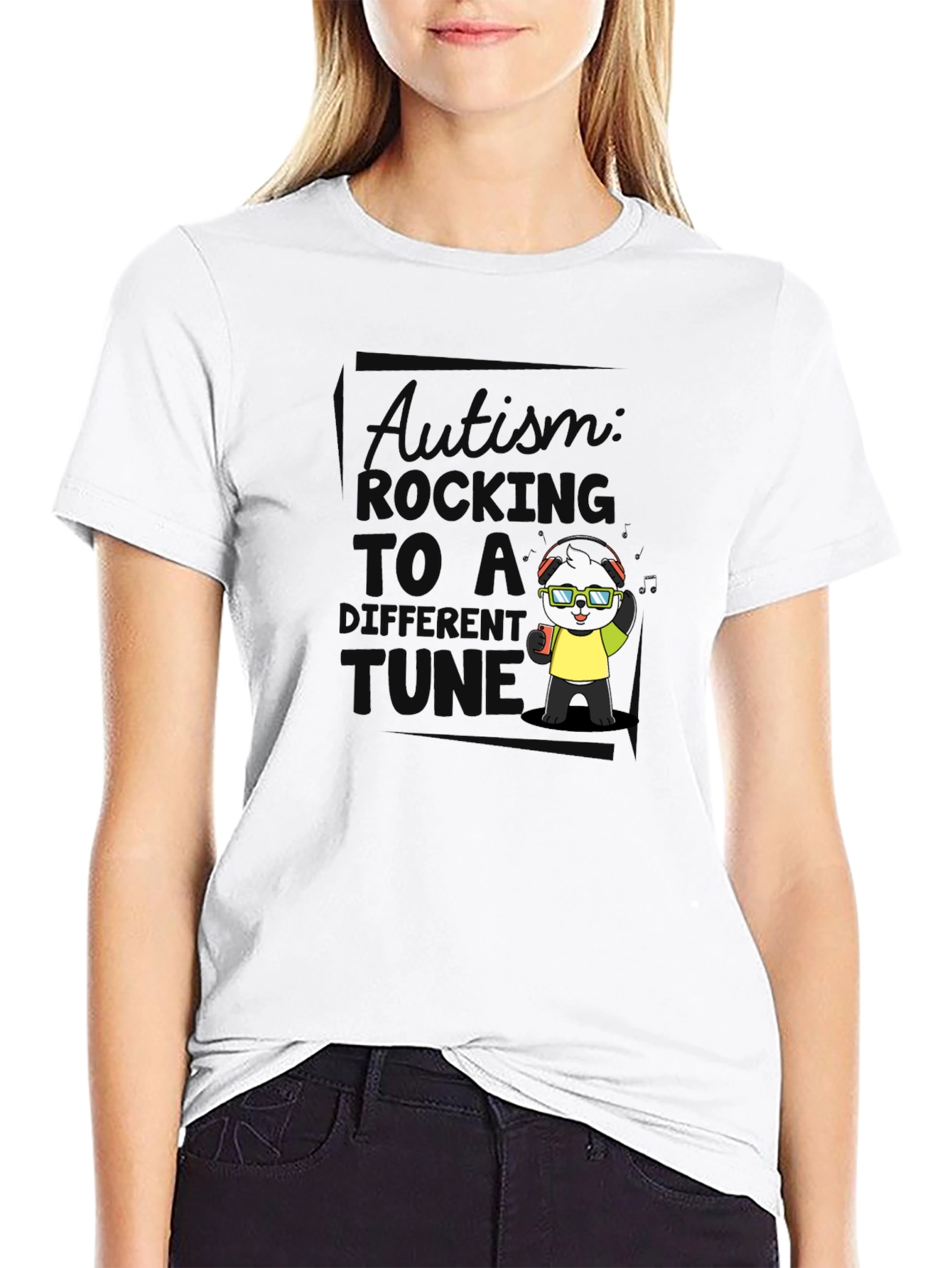 Autism Rocking To A Different Tune T-Shirt