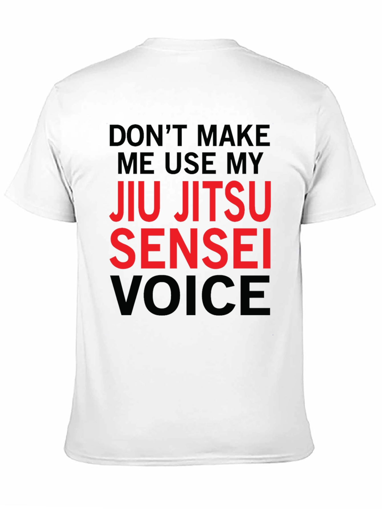 Jiu Jitsu Sensei Voice Graphic T-Shirt