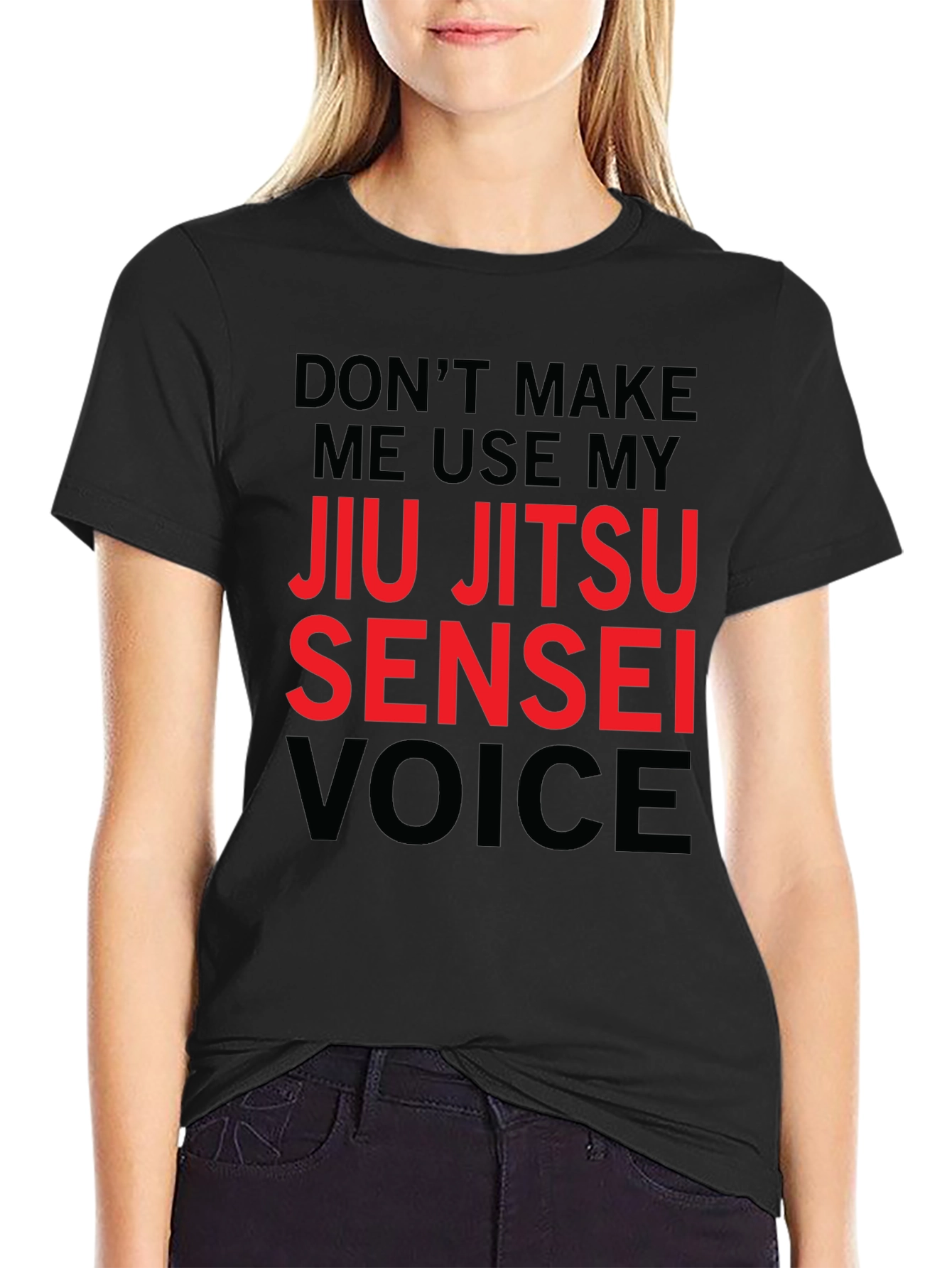 Jiu Jitsu Sensei Voice Graphic T-Shirt