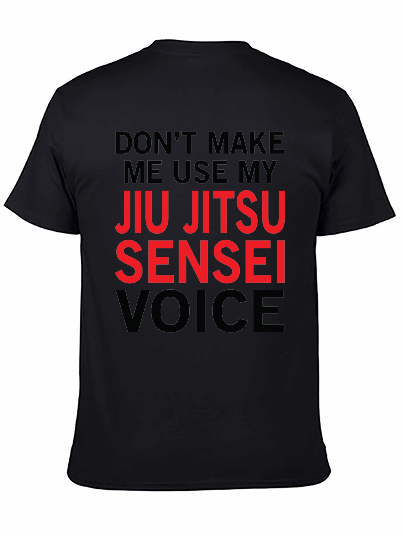 Jiu Jitsu Sensei Voice Graphic T-Shirt