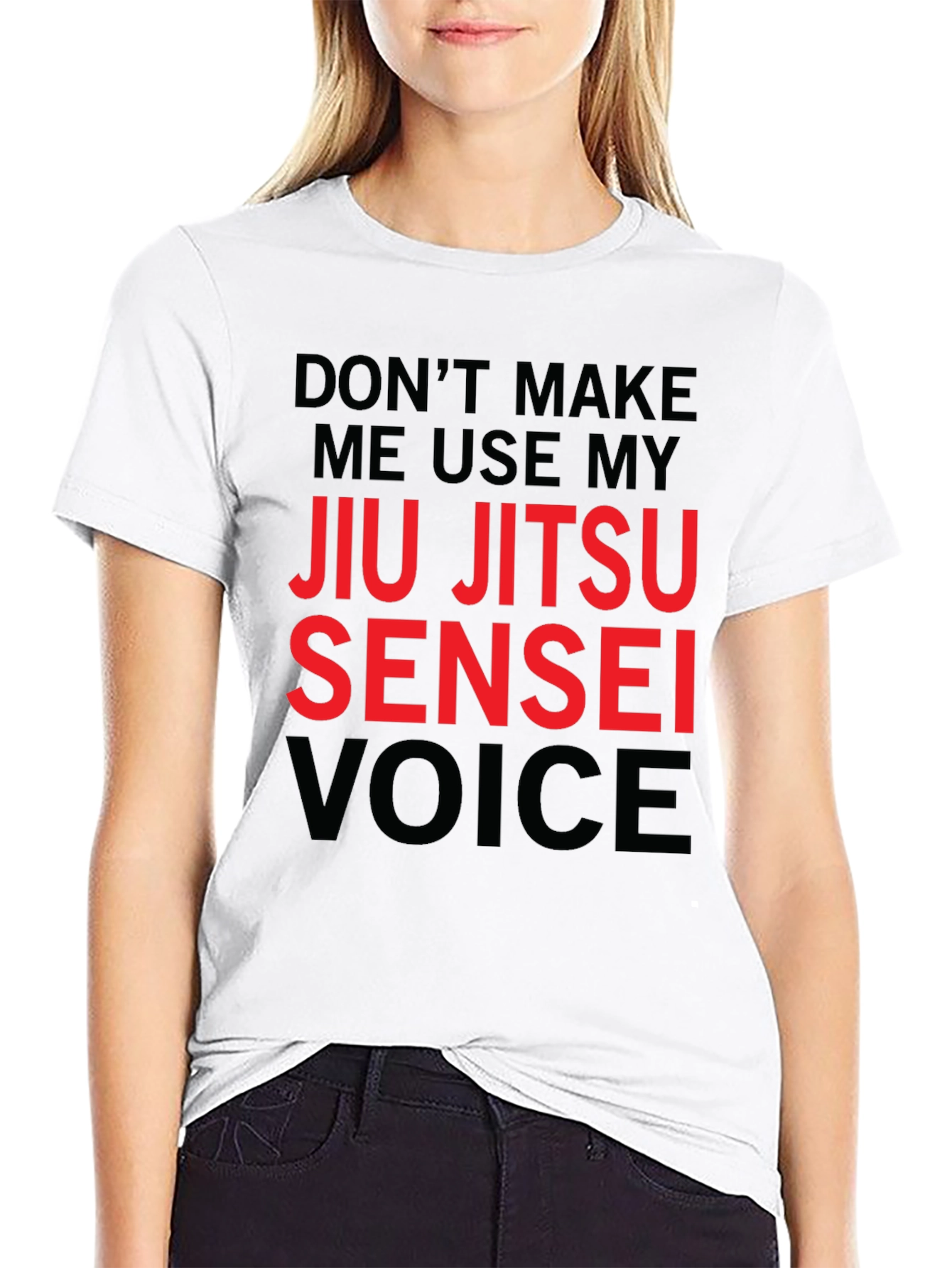 Jiu Jitsu Sensei Voice Graphic T-Shirt