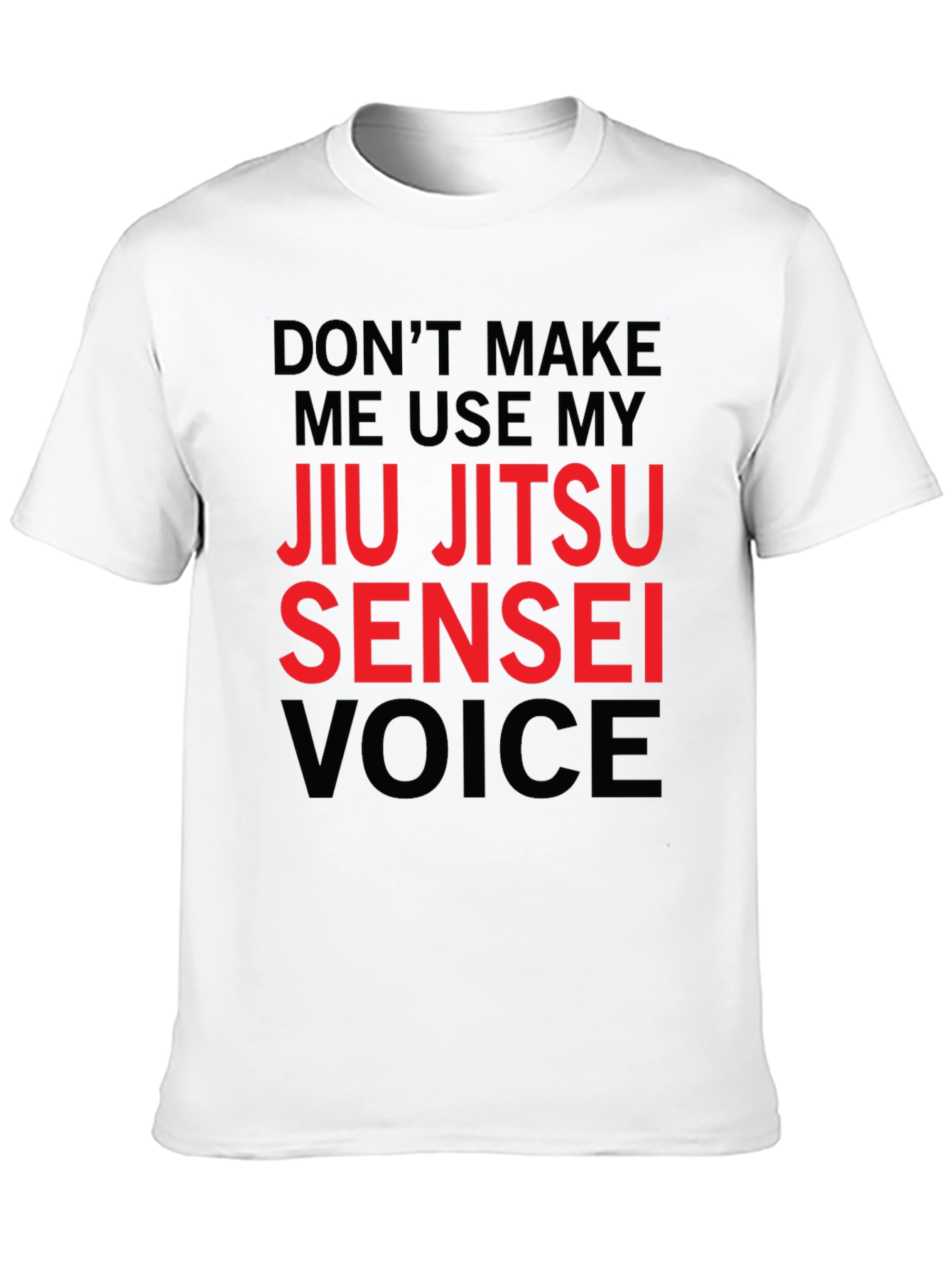 Jiu Jitsu Sensei Voice Graphic T-Shirt