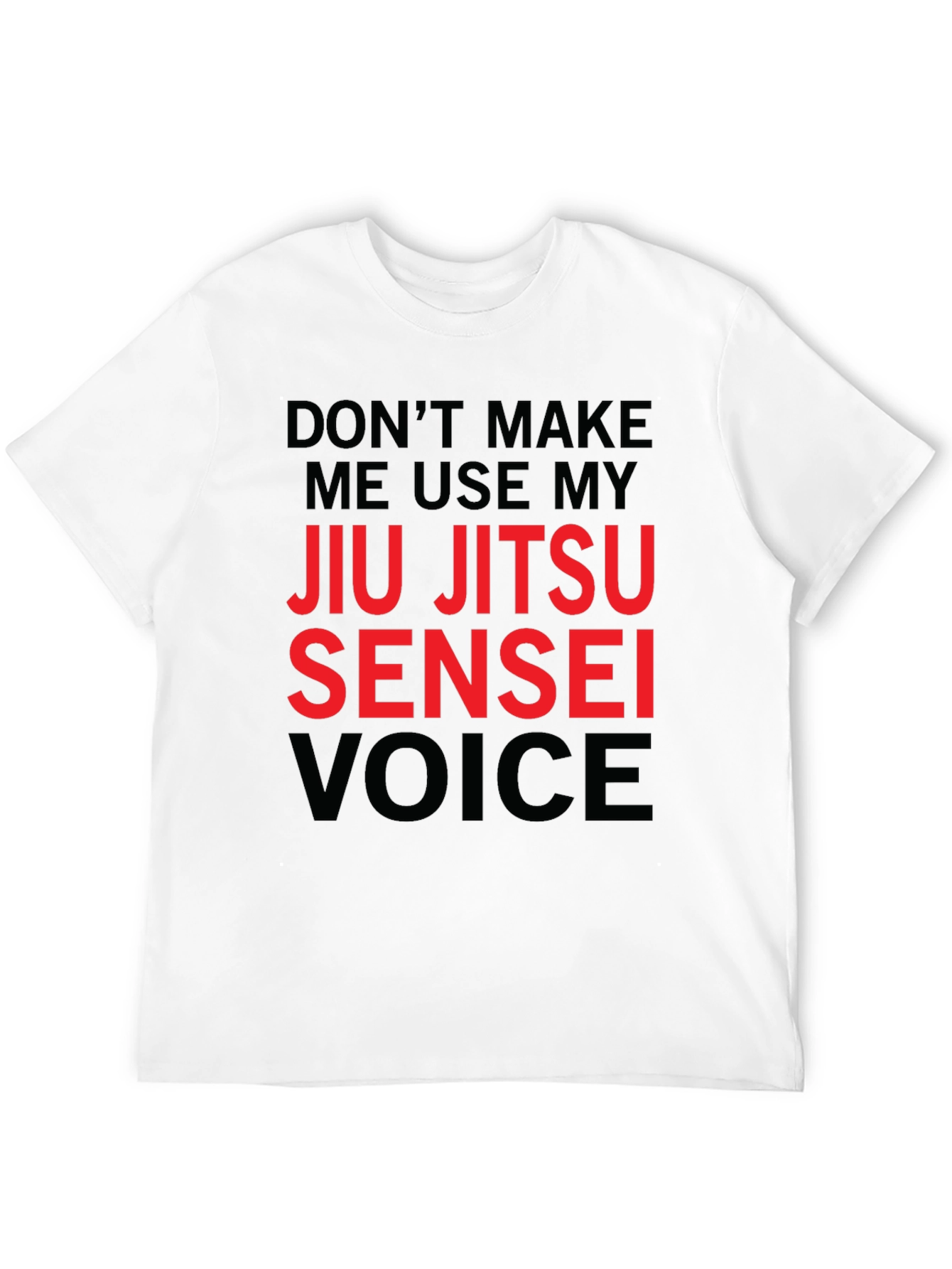 Jiu Jitsu Sensei Voice Graphic T-Shirt