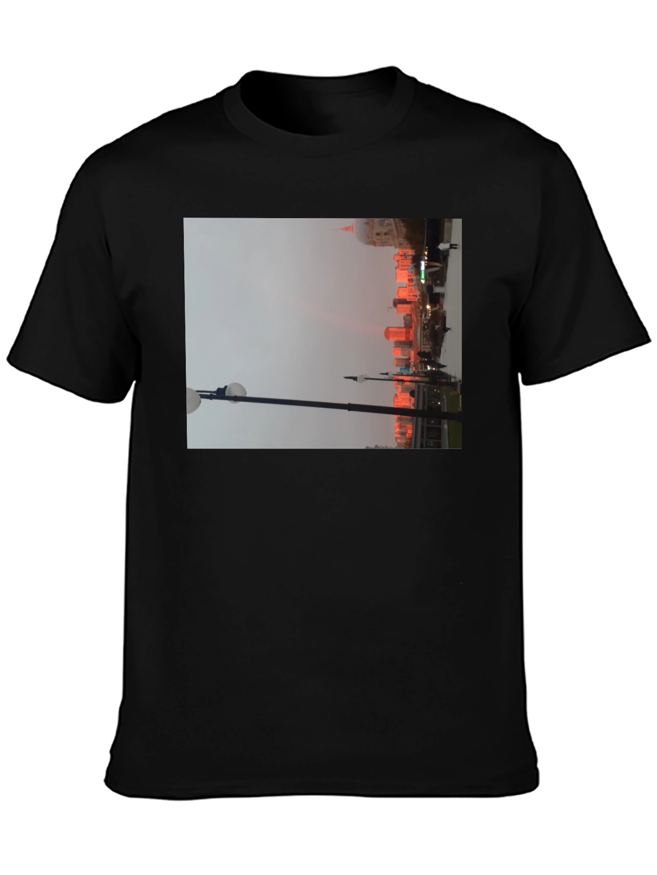Cityscape T-Shirt - Urban Lights Design