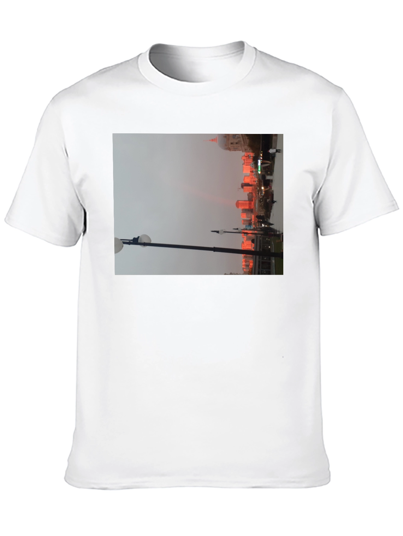 Cityscape T-Shirt - Urban Lights Design
