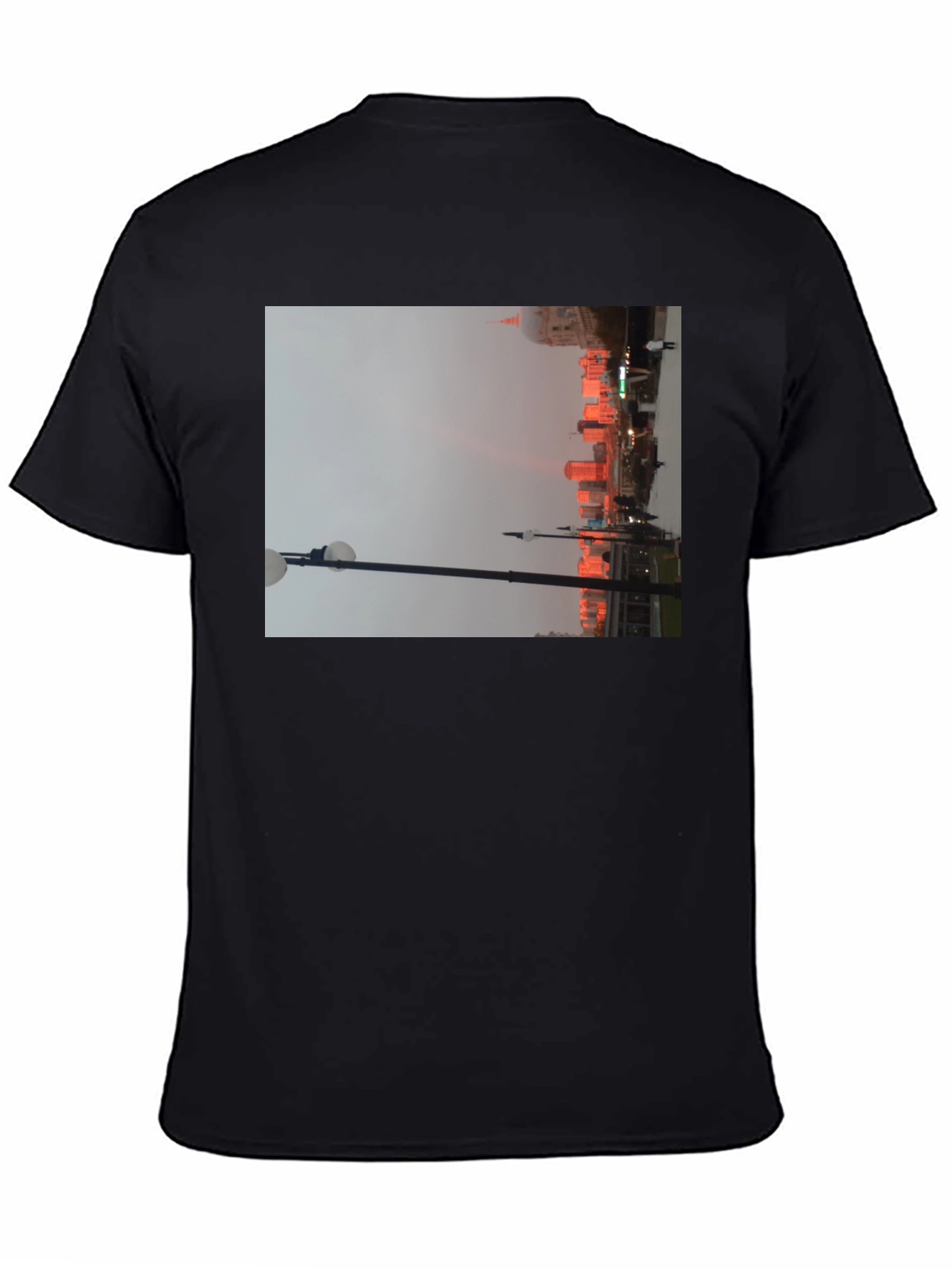 Cityscape T-Shirt - Urban Lights Design