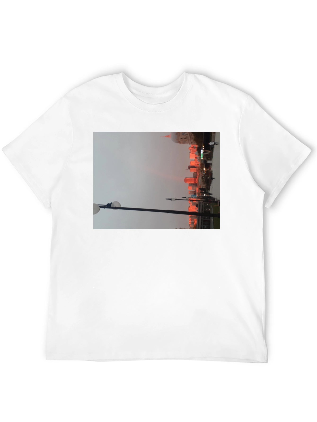 Cityscape T-Shirt - Urban Lights Design
