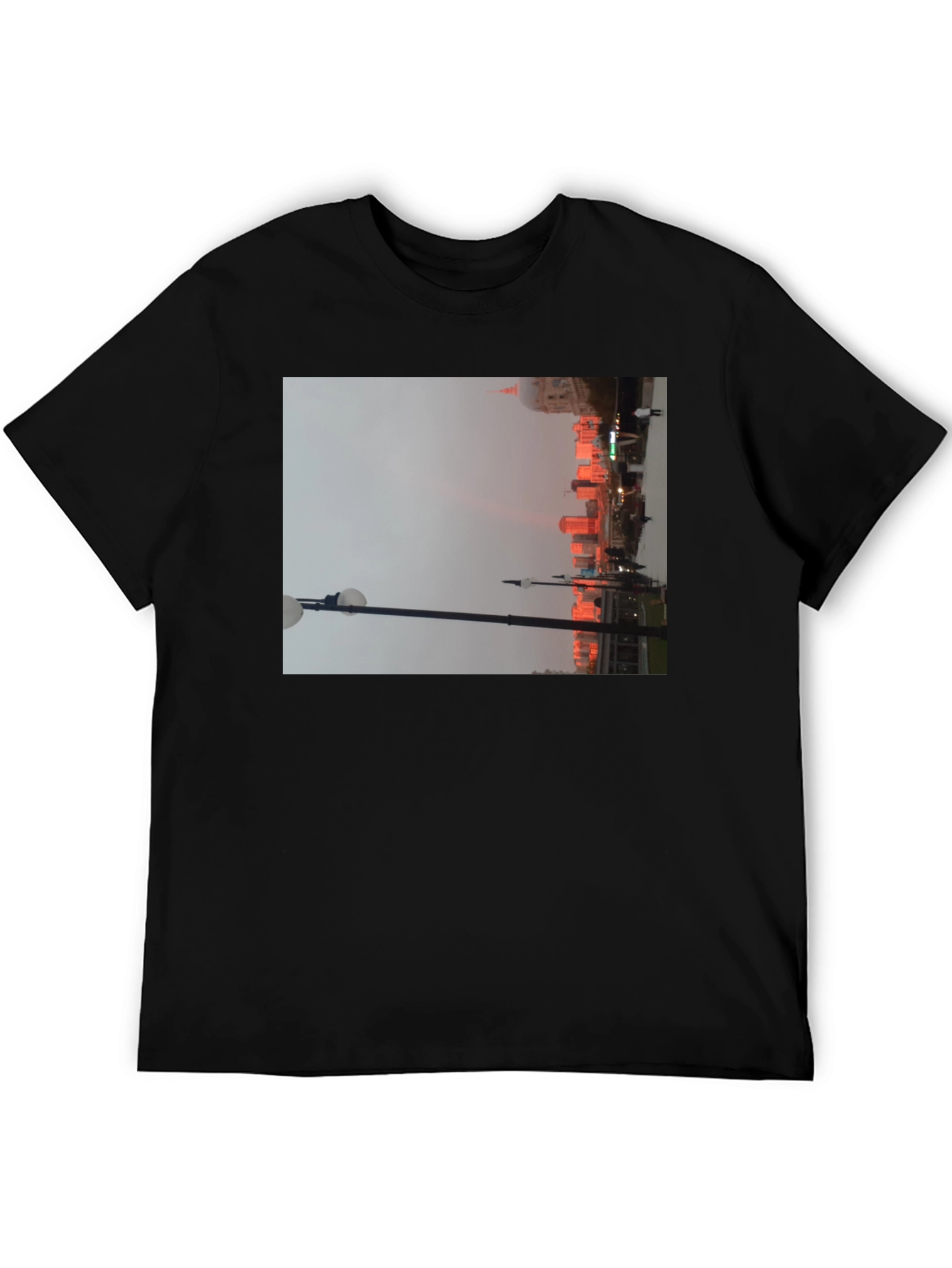 Cityscape T-Shirt - Urban Lights Design