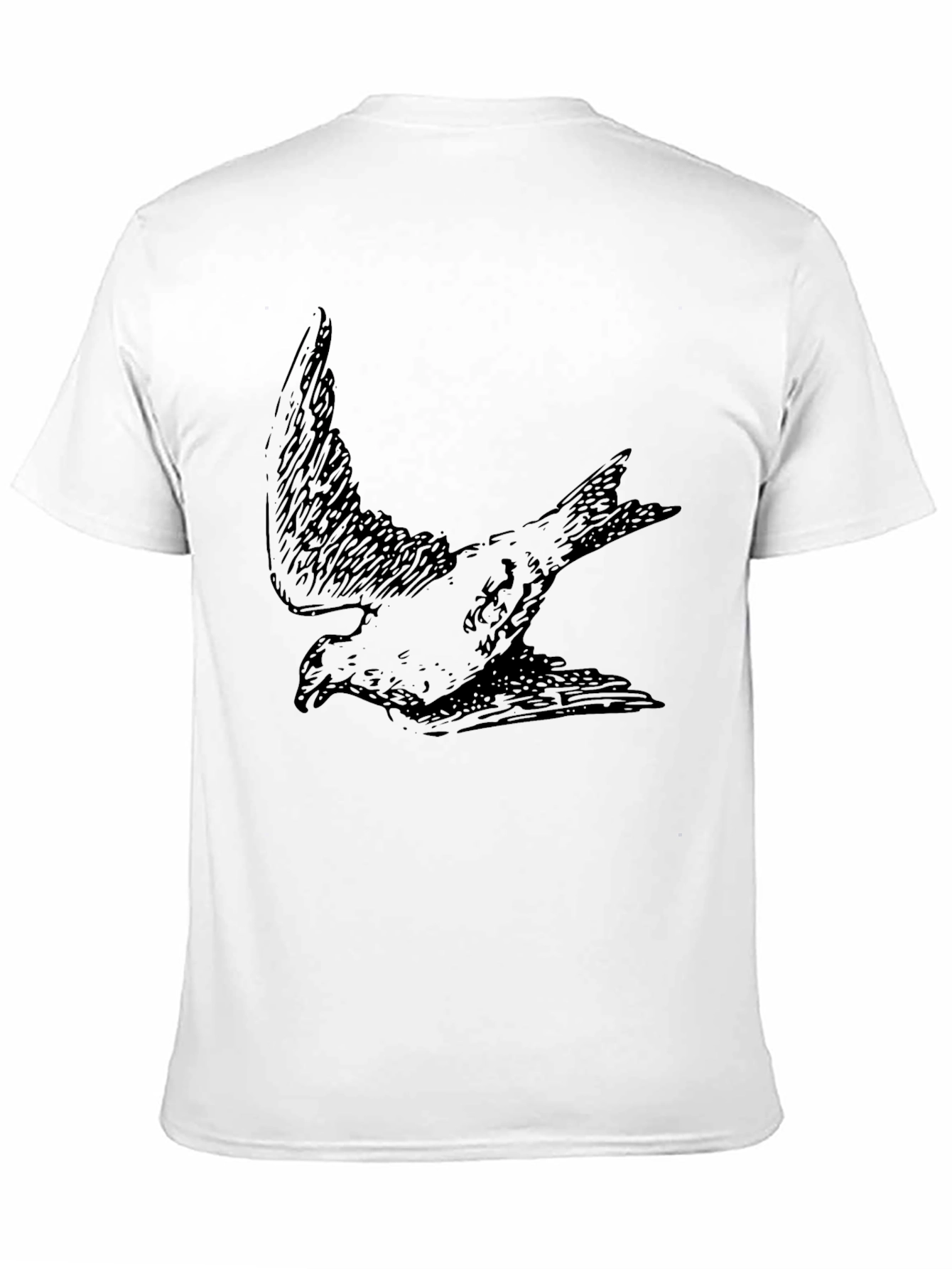 Black Bird Graphic Tee - Comfort Fit