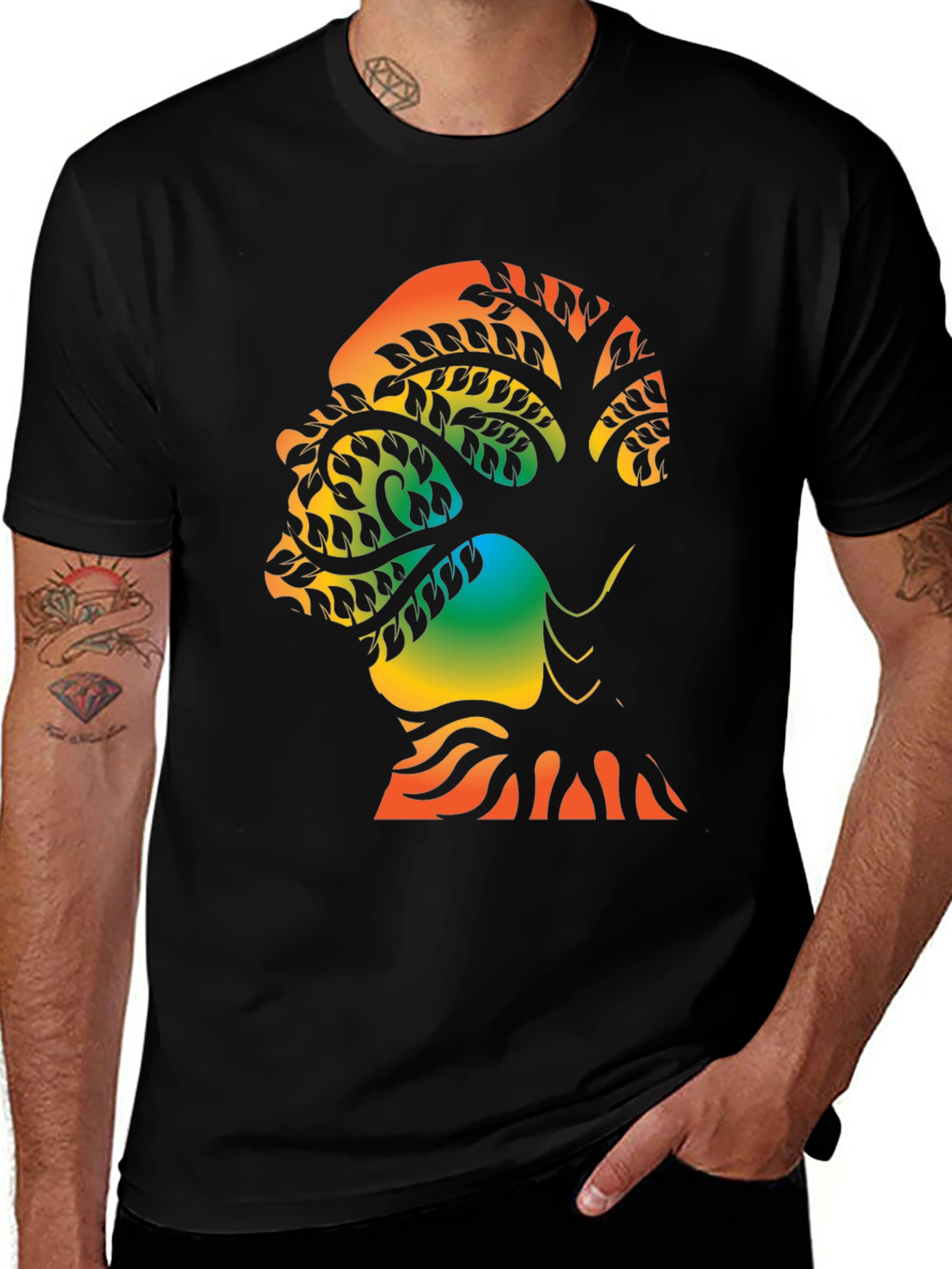 Tree of Life Graphic Tee - Black