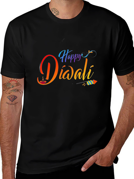 Happy Diwali T-Shirt - Festive Celebration