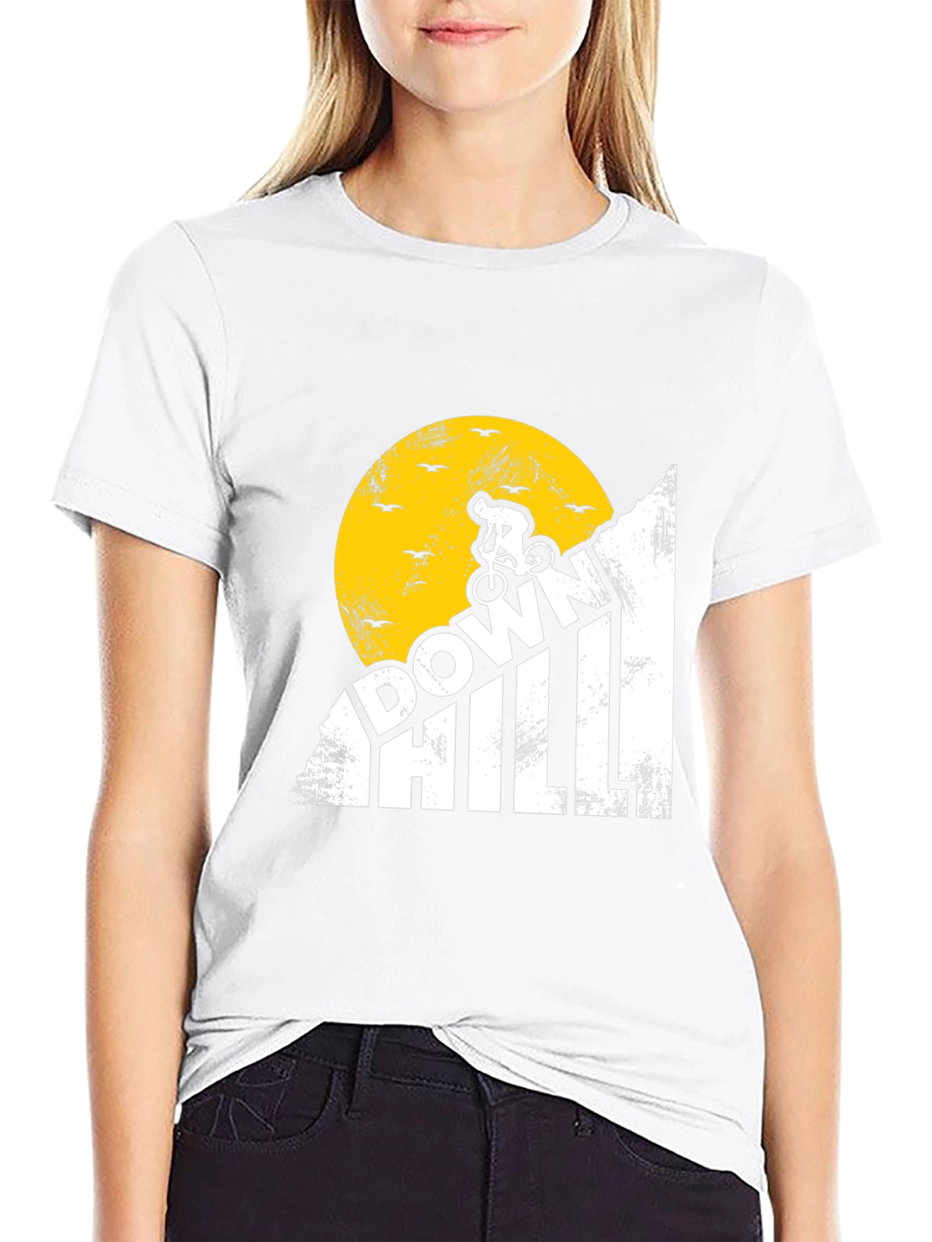 Downhill Mountain Biker T-Shirt