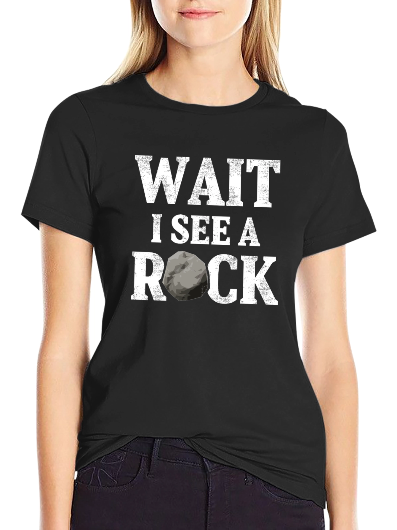 Wait I See A Rock Funny Geologist T-Shirt