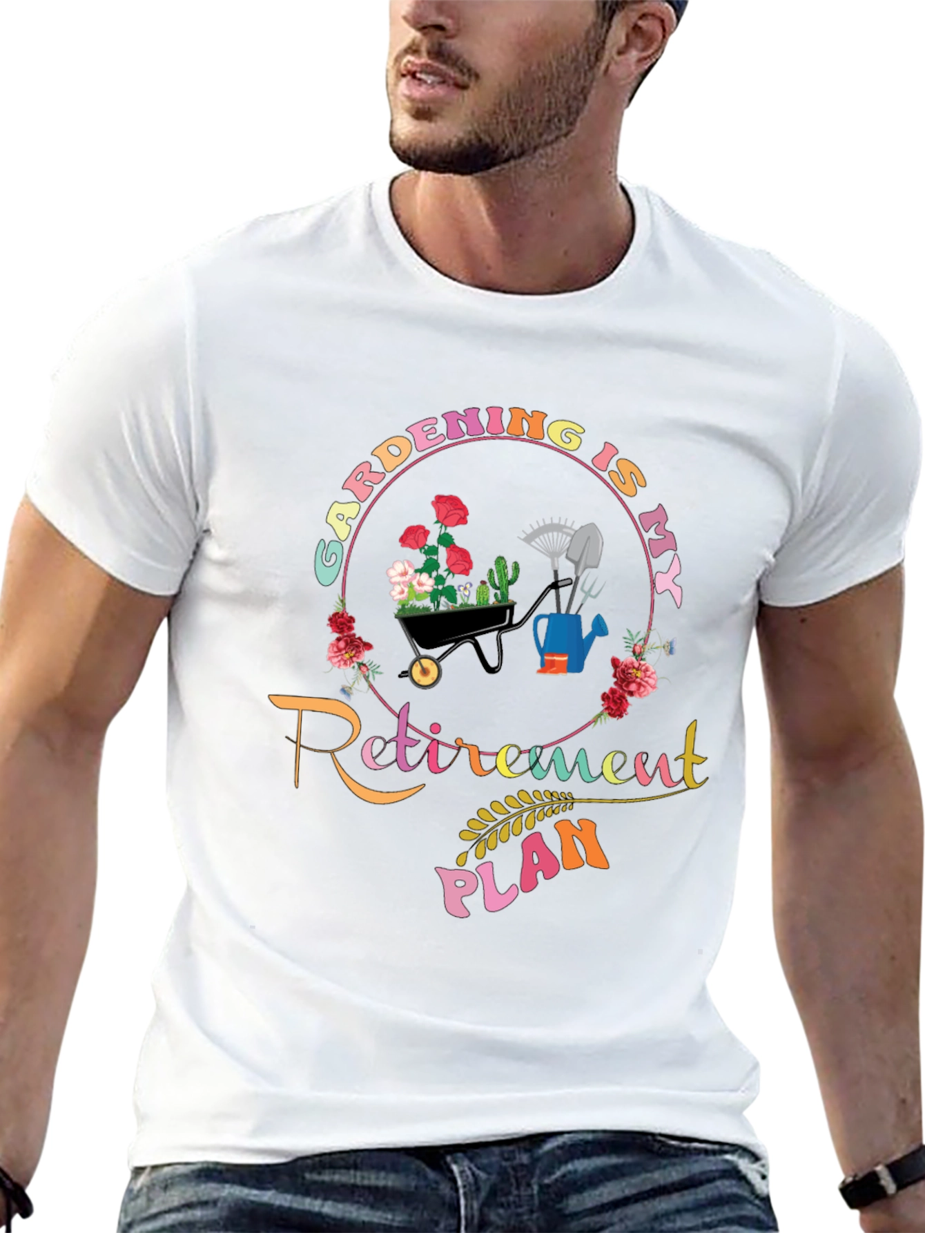 Gardening Retirement Plan T-Shirt - Gardener Gift