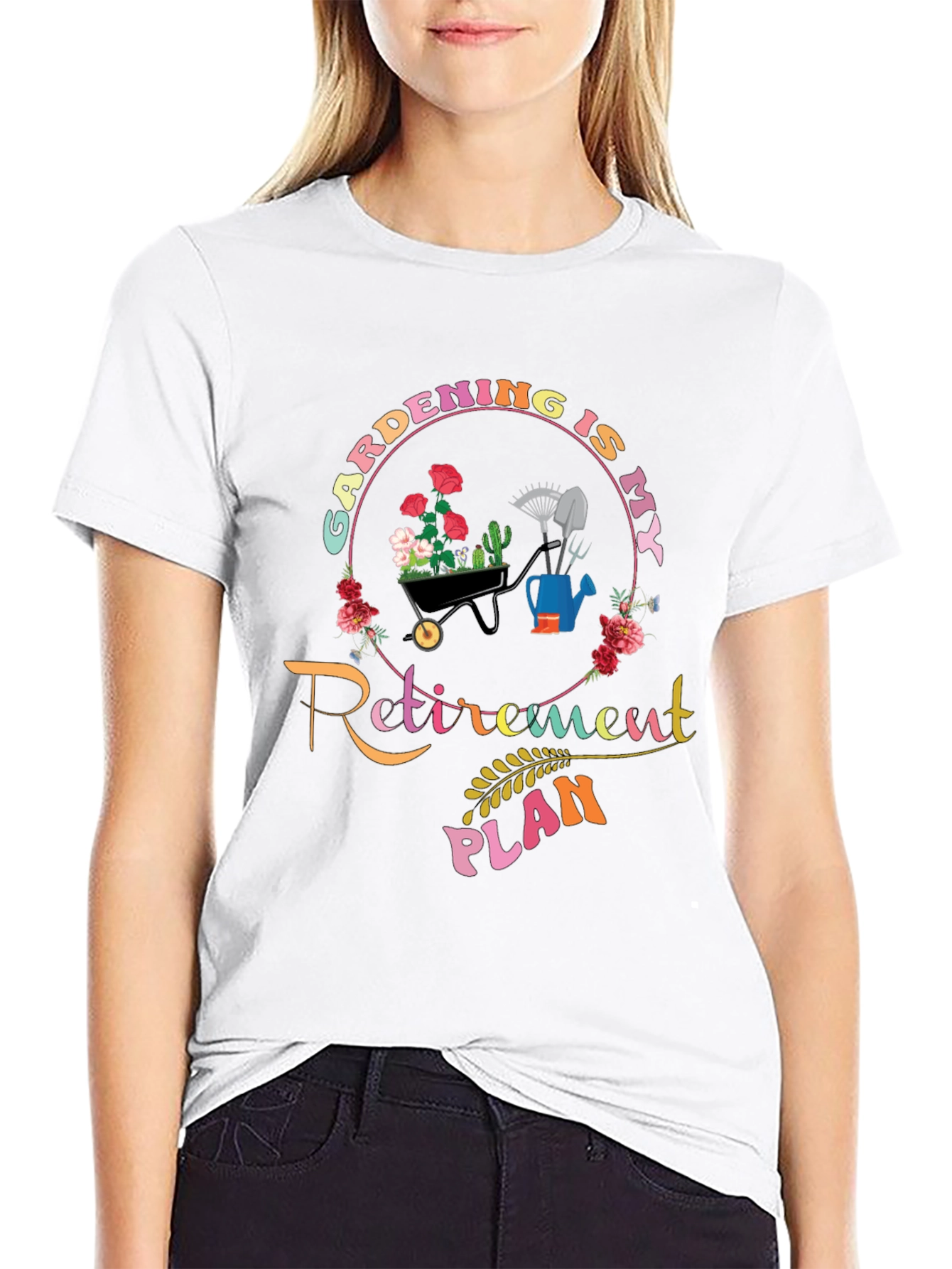 Gardening Retirement Plan T-Shirt - Gardener Gift