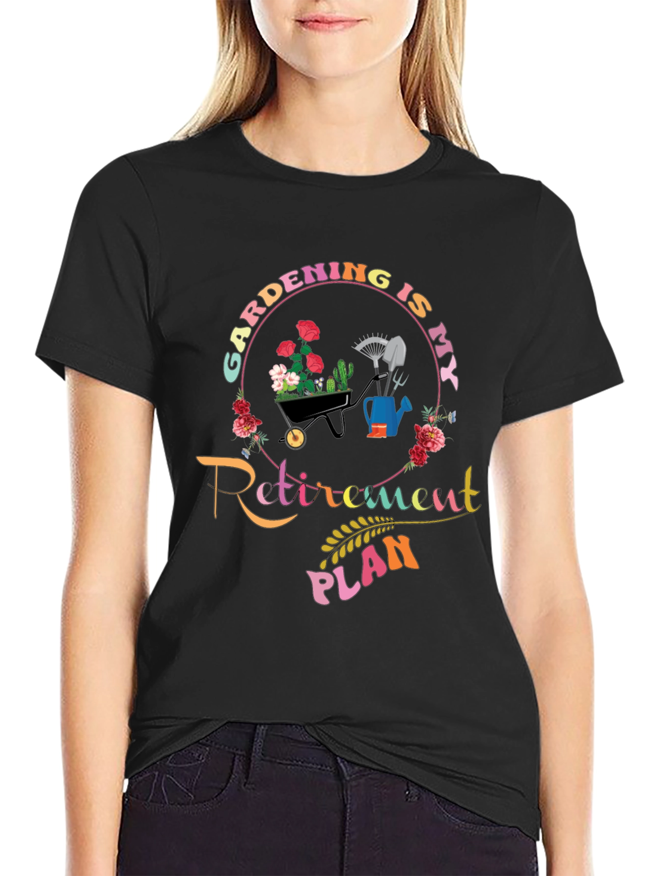 Gardening Retirement Plan T-Shirt - Gardener Gift