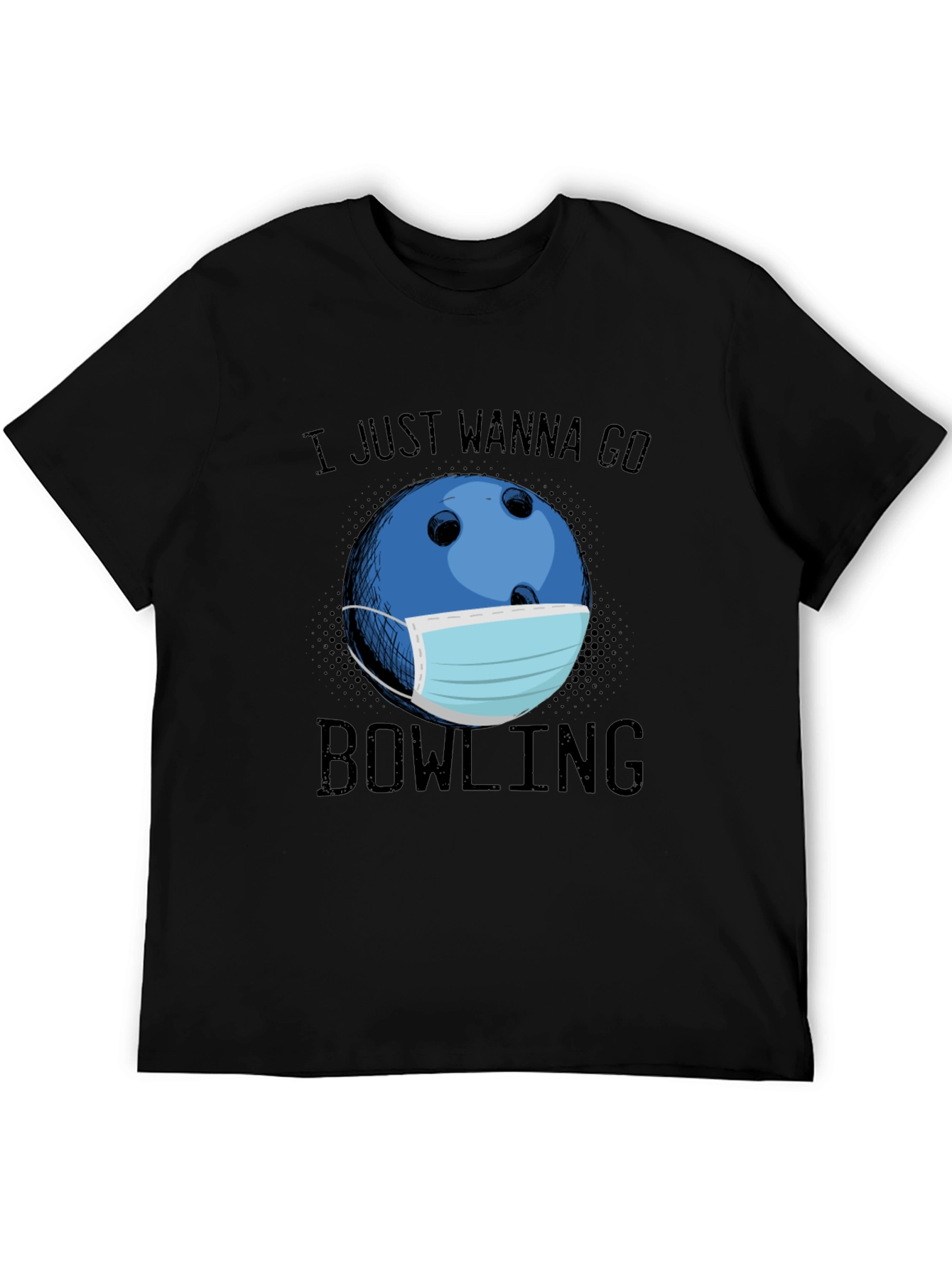Bowling Mask Graphic Tee