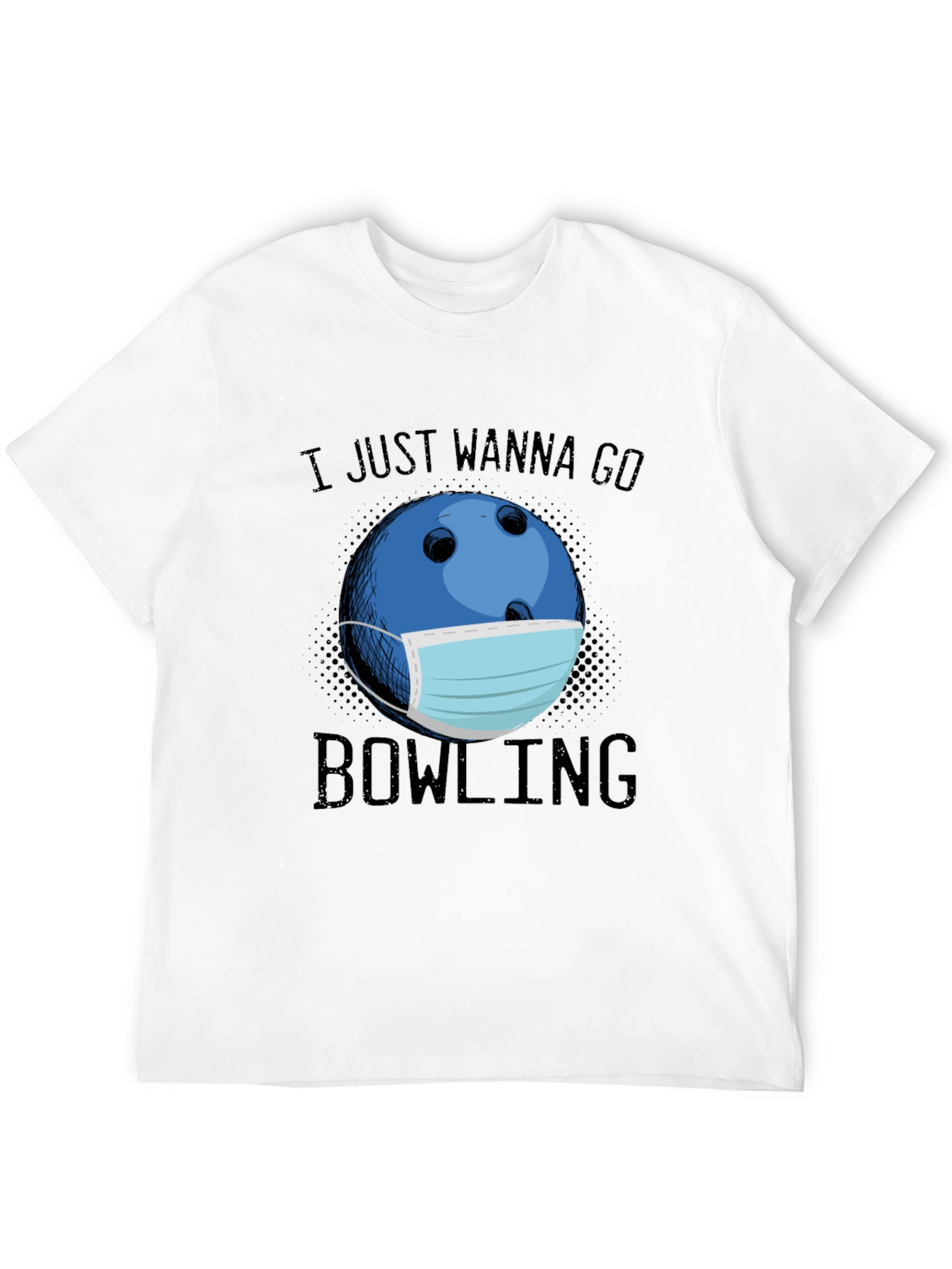 Bowling Mask Graphic Tee