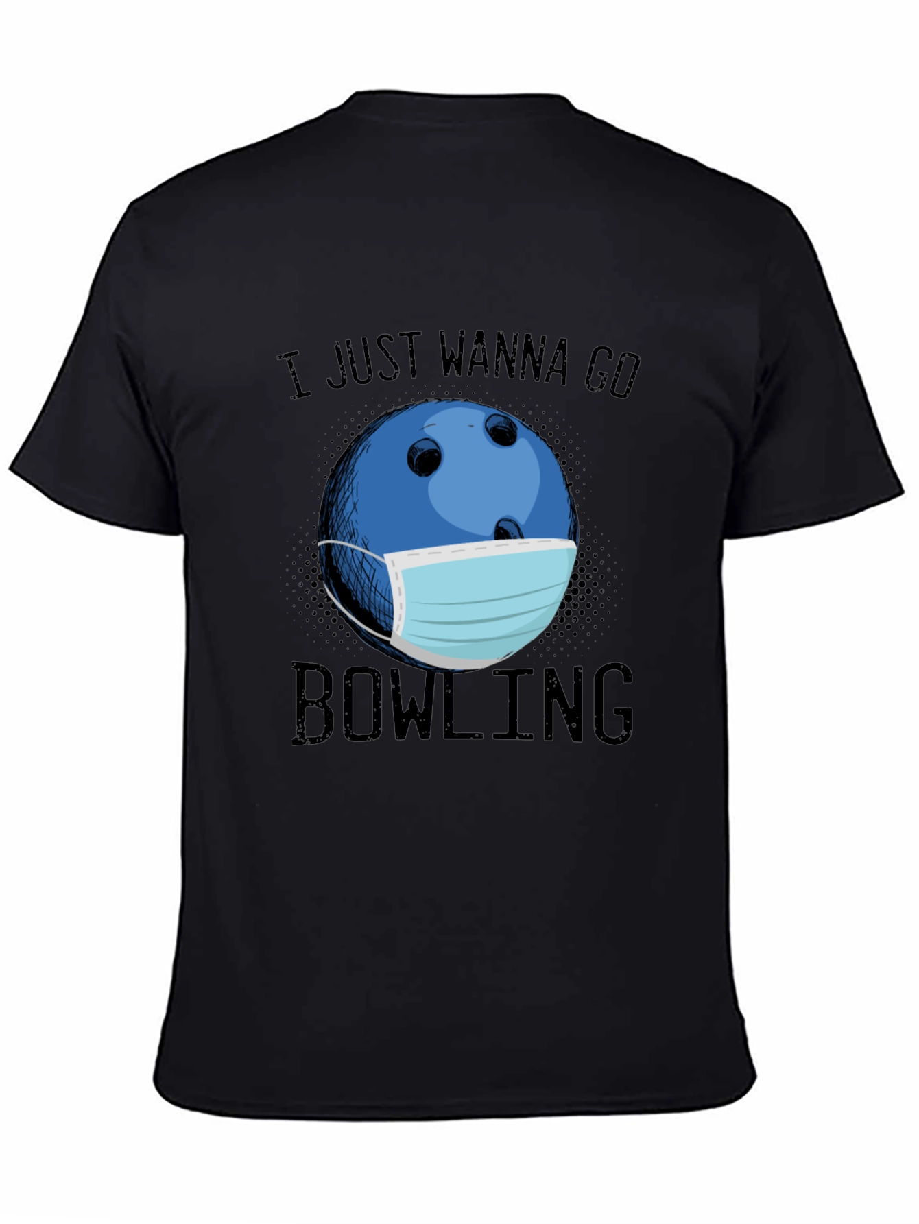 Bowling Mask Graphic Tee